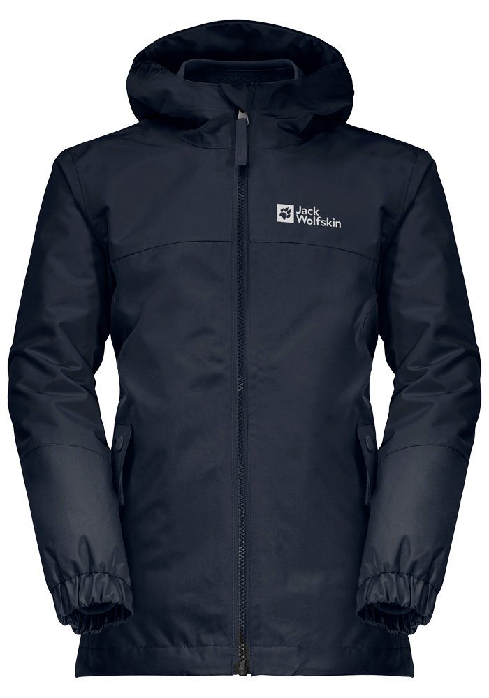 Jack Wolfskin 3-in-1-Funktionsjacke ICELAND 3IN1 JACKET G (2 teilig) | Übergangsjacken