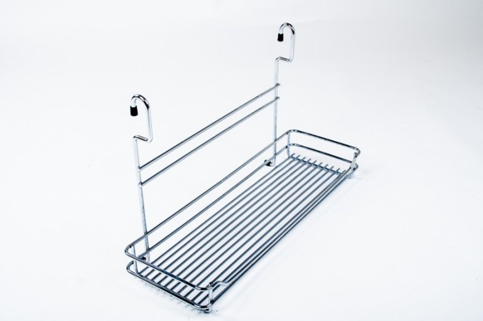 WESCO Mehrzweckregal Wesco Relingsystem 45x28cm Chrom Küchenregal Küchenablage Hängeregal G