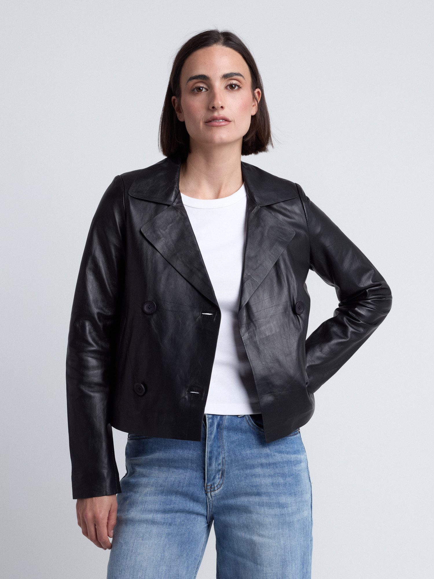 Maze Lederjacke 42024083