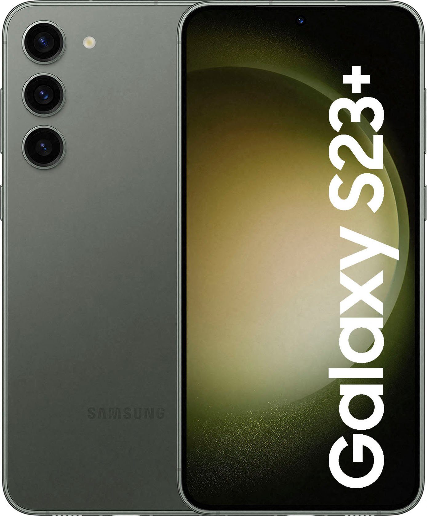 Samsung Galaxy S23+ Smartphone (16,65 cm/6,6 Zoll, 256 GB Speicherplatz, 50 MP Kamera) grün