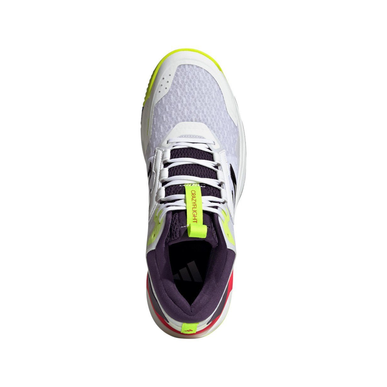 adidas Performance Hallen-Indoorschuhe CrazyFlight Mid 6 weiss/schwarz Herren Badmintonschuh