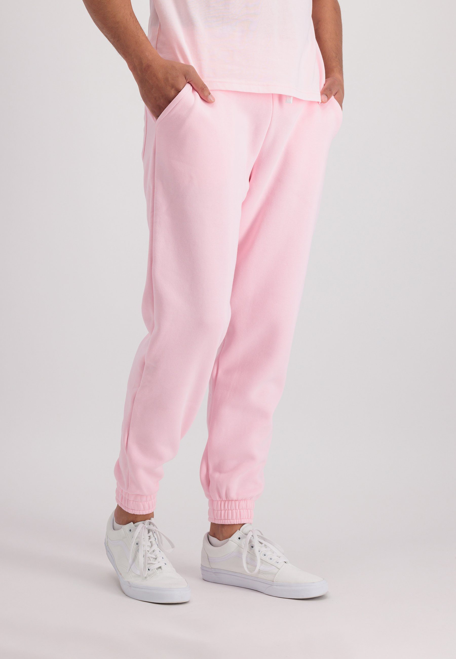 Alpha Industries Jogginghose Alpha Jogger pastel - Unisex EMB Men pink Jogger Industries