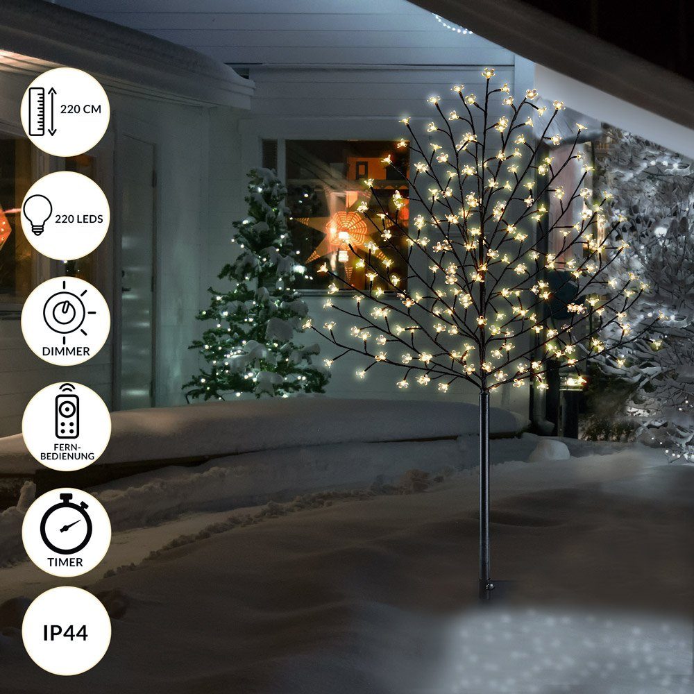 monzana Künstlicher Weihnachtsbaum, Timer