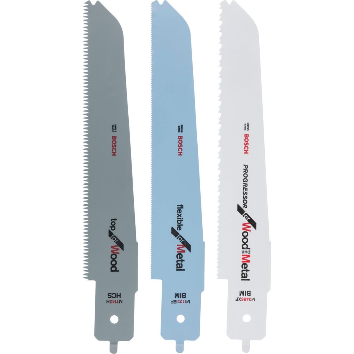 BOSCH Säbelsägeblatt 3tlg. Sägeblatt.-Set für PFZ 500 E