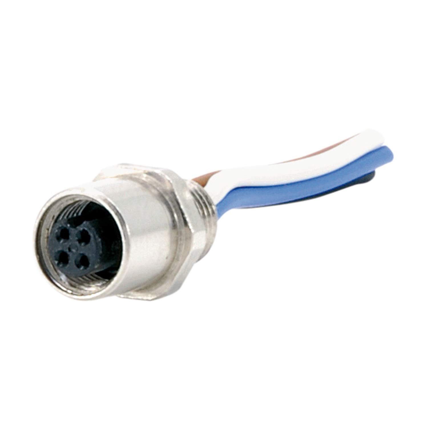 Phoenix Contact Sensor Titel:M5 Gerätesteckverbinder gerade Buchse Polzahl 4-polig Vorderwan, (Sensor-/Aktor-Steckverbinder)