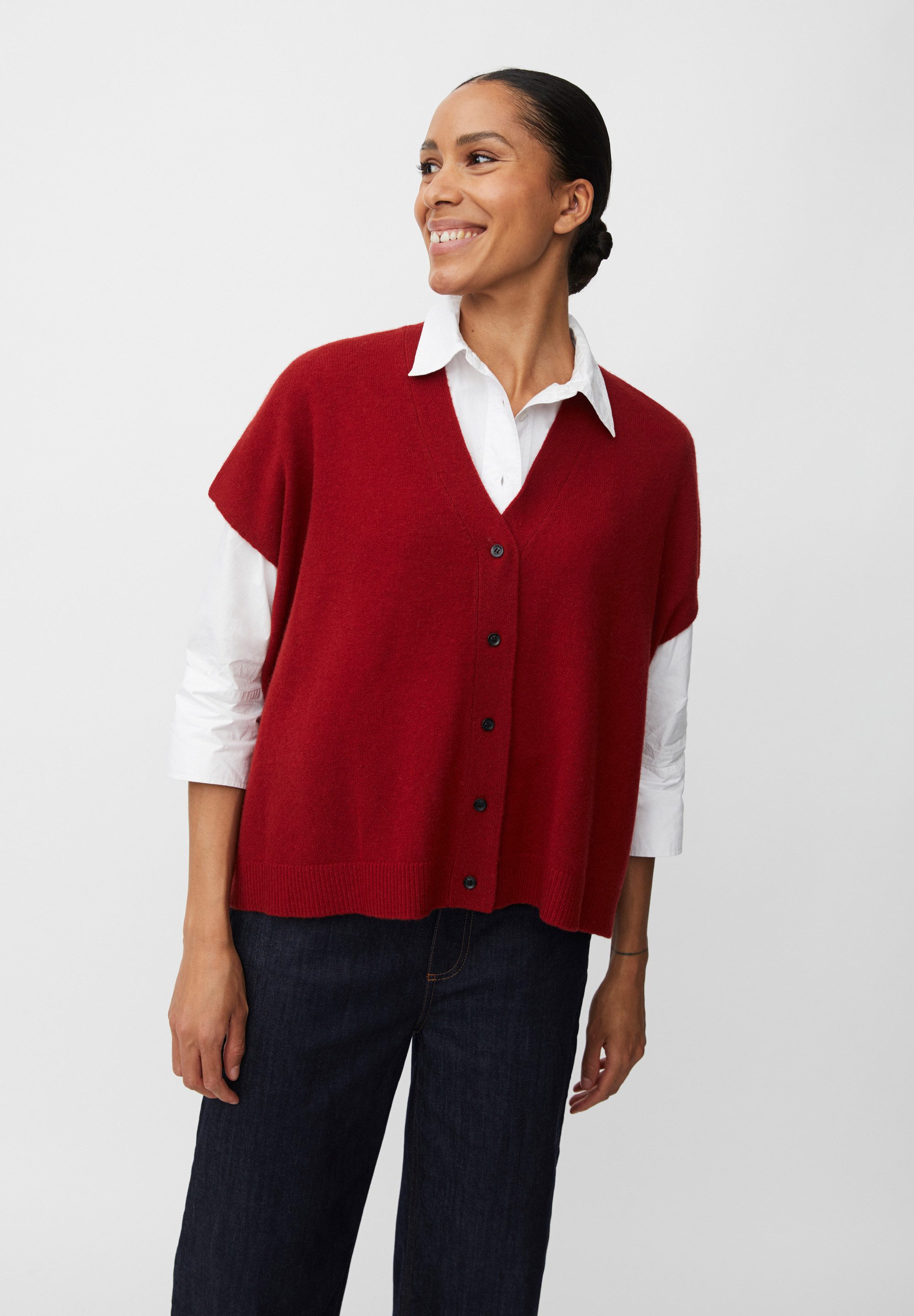 Masai Pullunder MaLucanne Sanfte Haptik, ruhige Linien, müheloser Chic günstig online kaufen