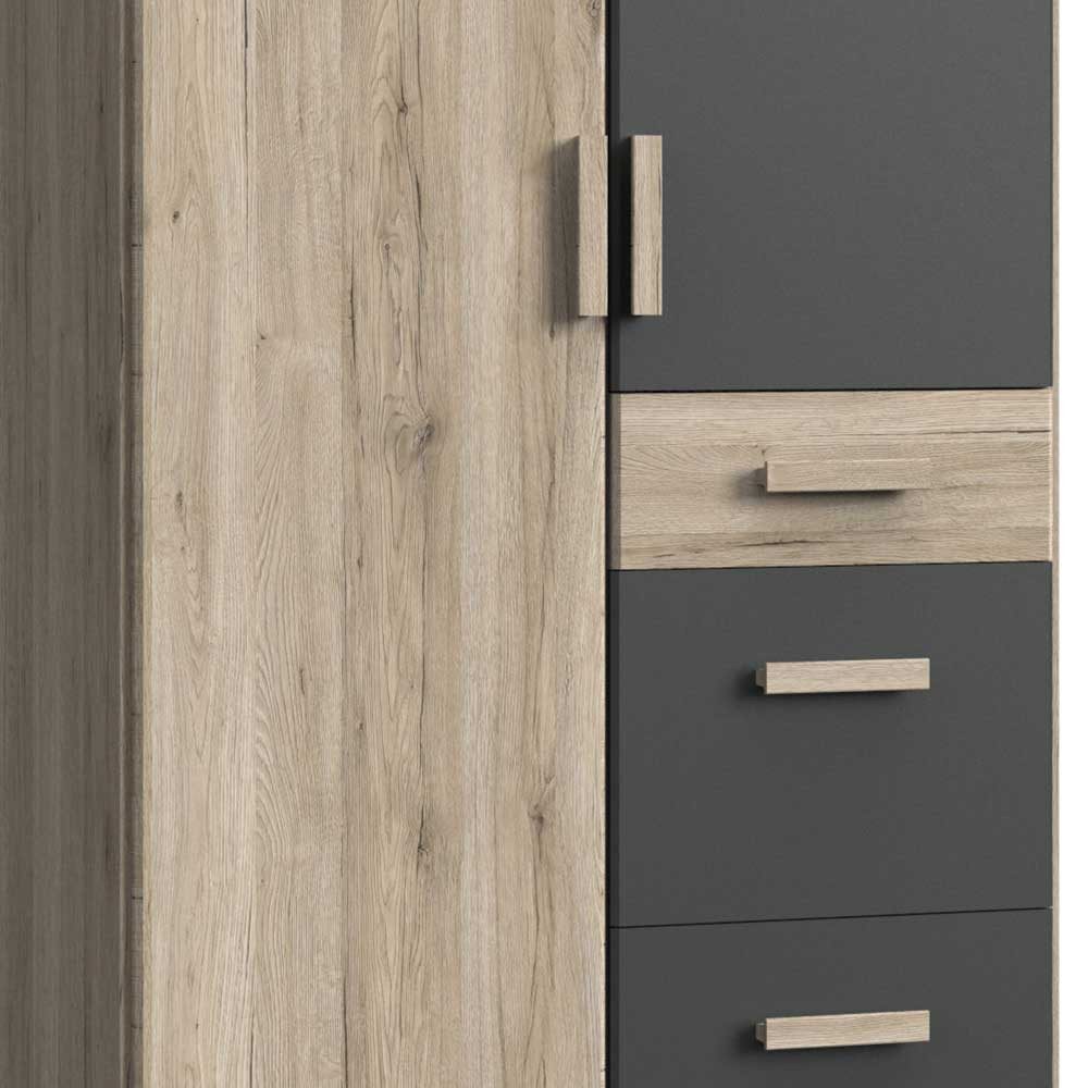 Pharao24 Kleiderschrank Kwesina