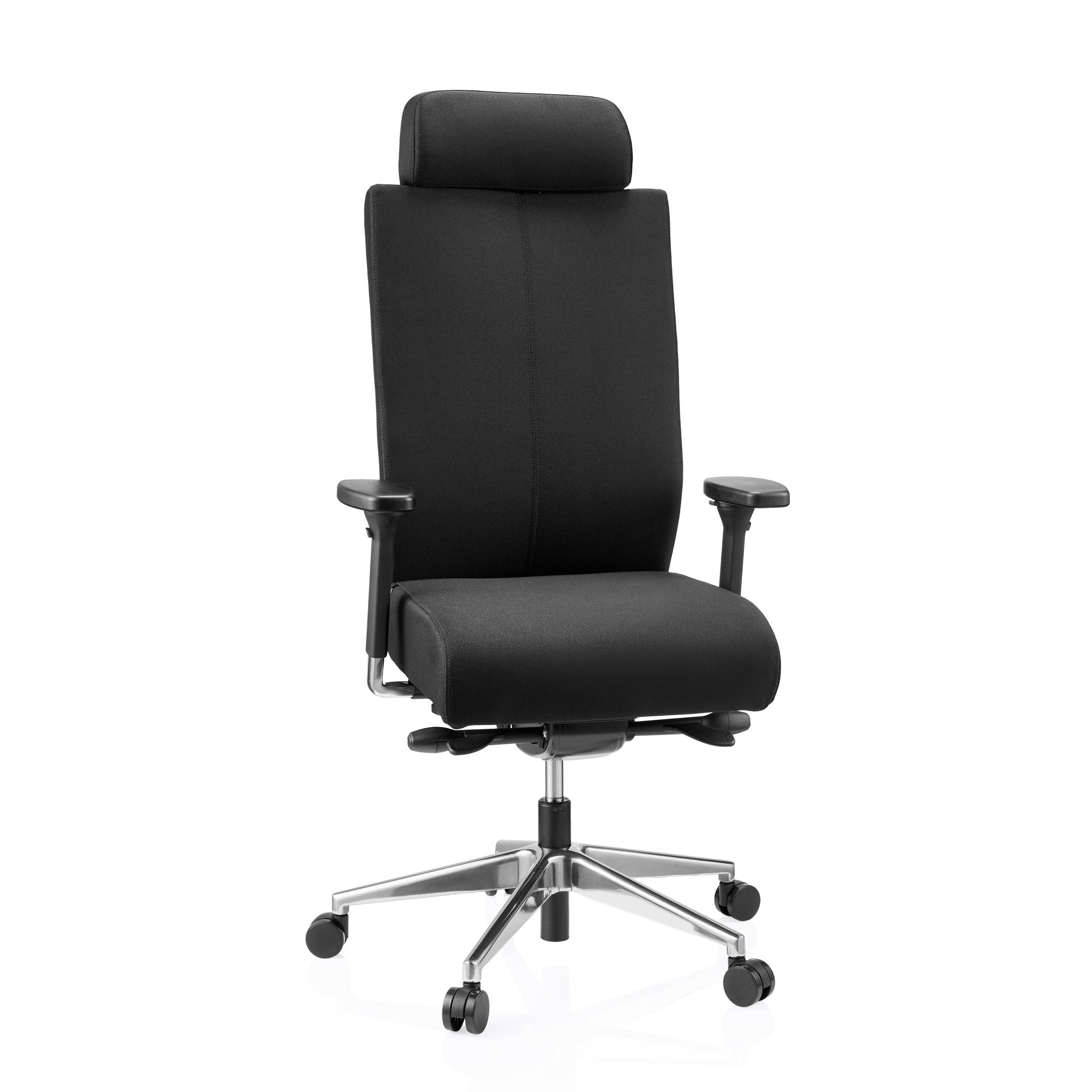 hjh OFFICE Drehstuhl Profi Bürostuhl Pro-Tec Xxl Stoff (1 St), Ergonomischer Chefsessel, Schreibtischstuhl höhenverstellbar