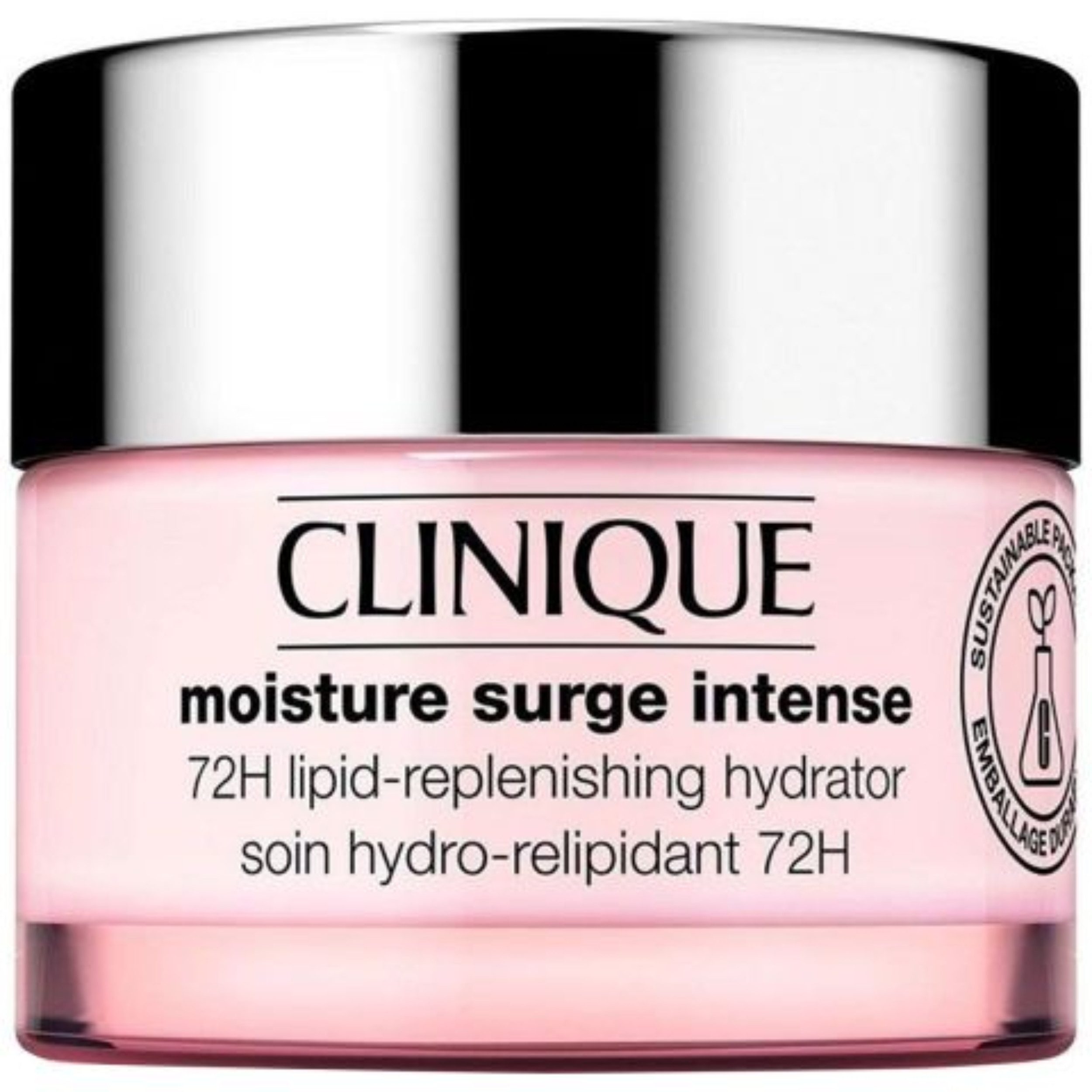 CLINIQUE Feuchtigkeitscreme Moisture Surge Intense 50 ml, reichhaltige Pflege für trockene Haut, stärkt Lipidbarriere 72H