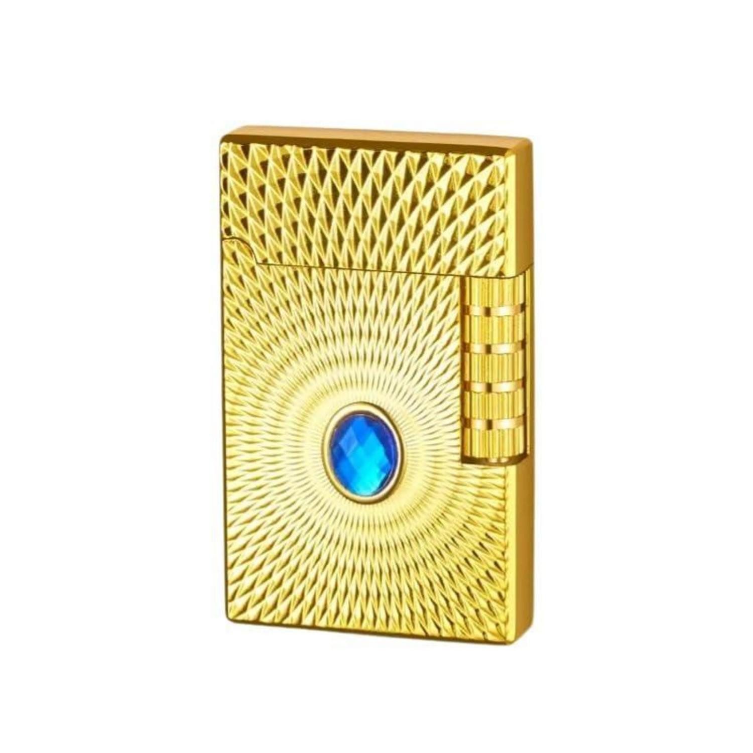LuxusKollektion Feuerzeuge Retro Benzinfeuerzeug Vintage Metall Golden