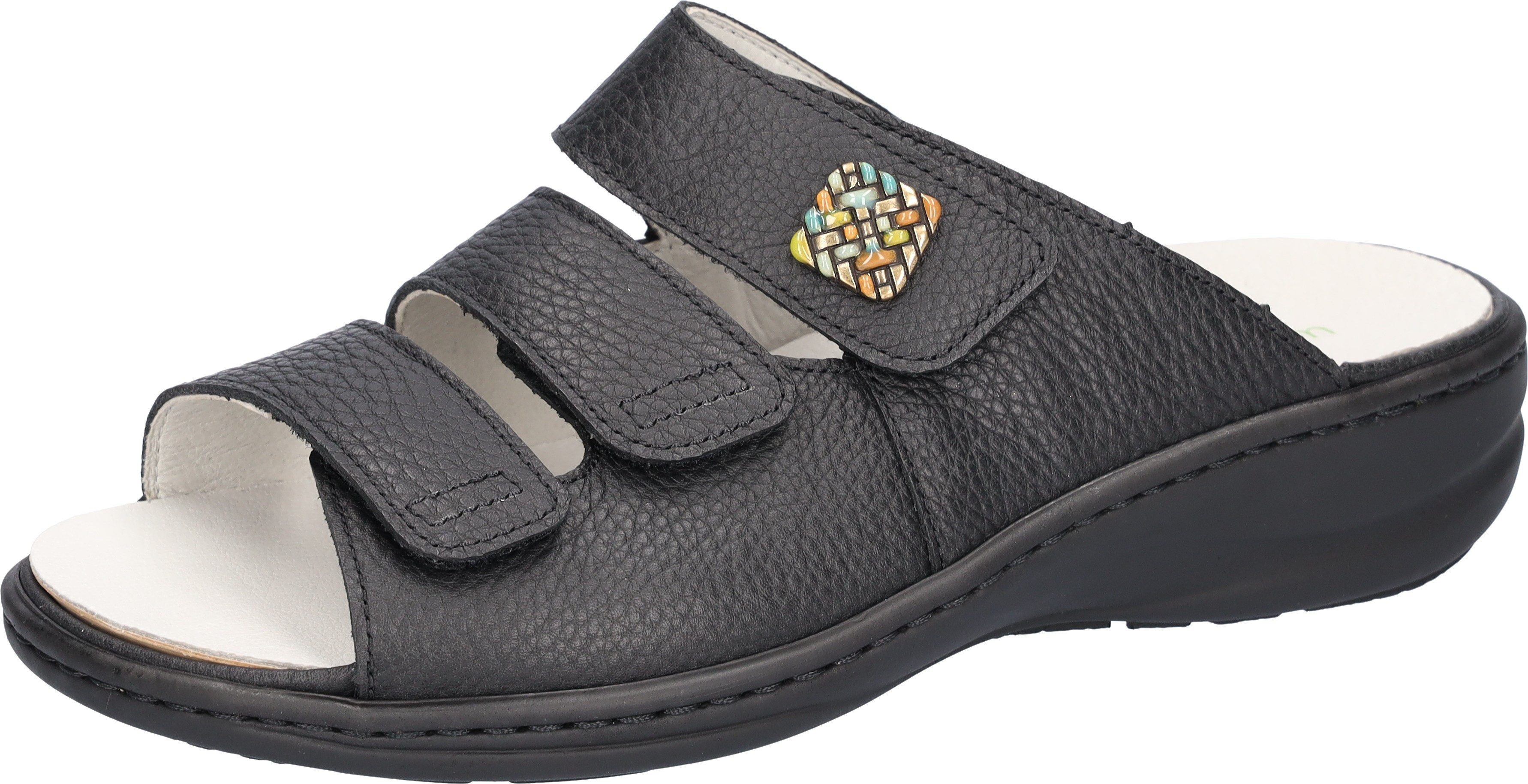 Waldläufer Heria Pantolette, Keilabsatz, Sommerschuh, Schlappen günstig online kaufen