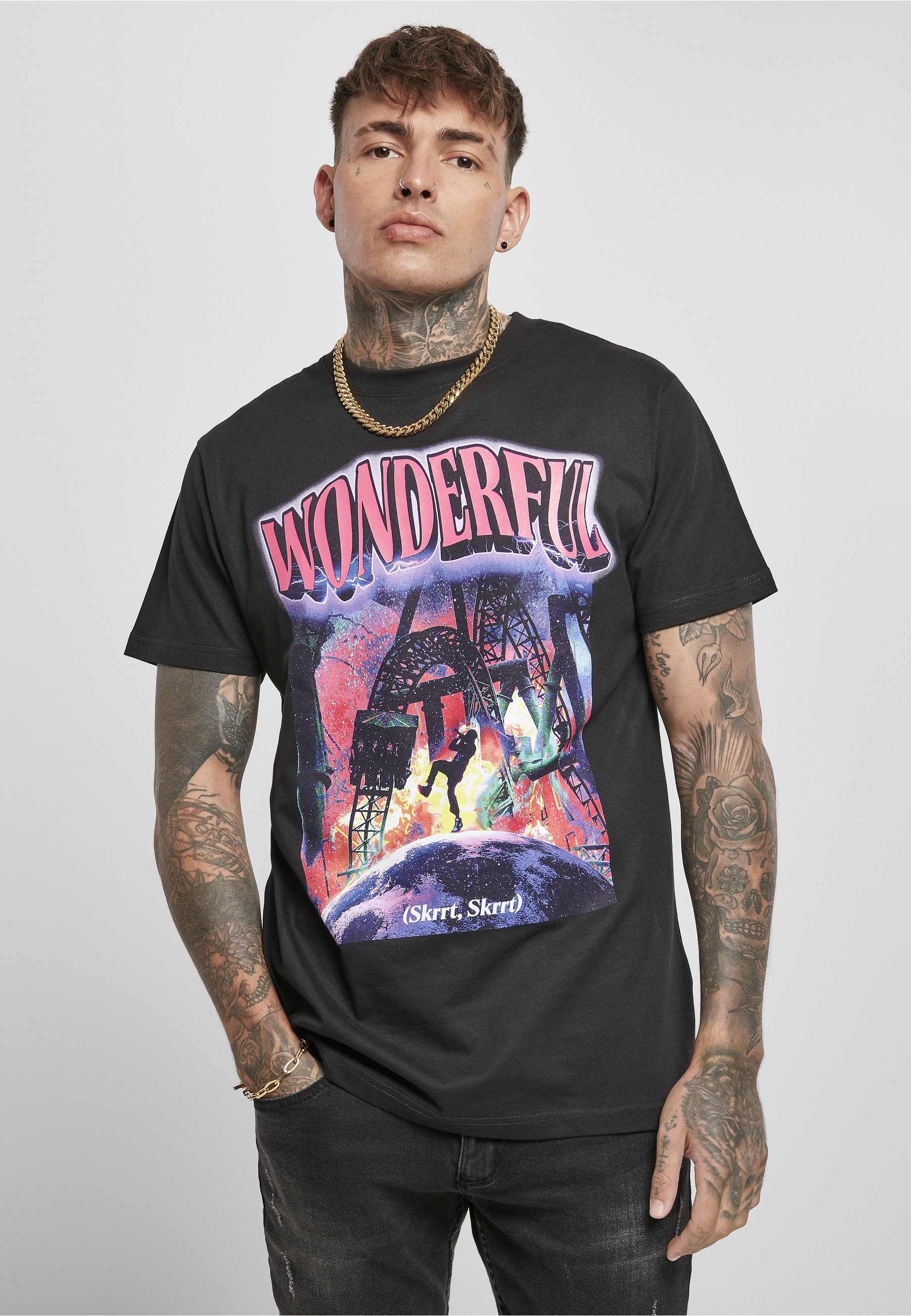 MisterTee T-Shirt MisterTee Herren Wonderful Tee (1-tlg)