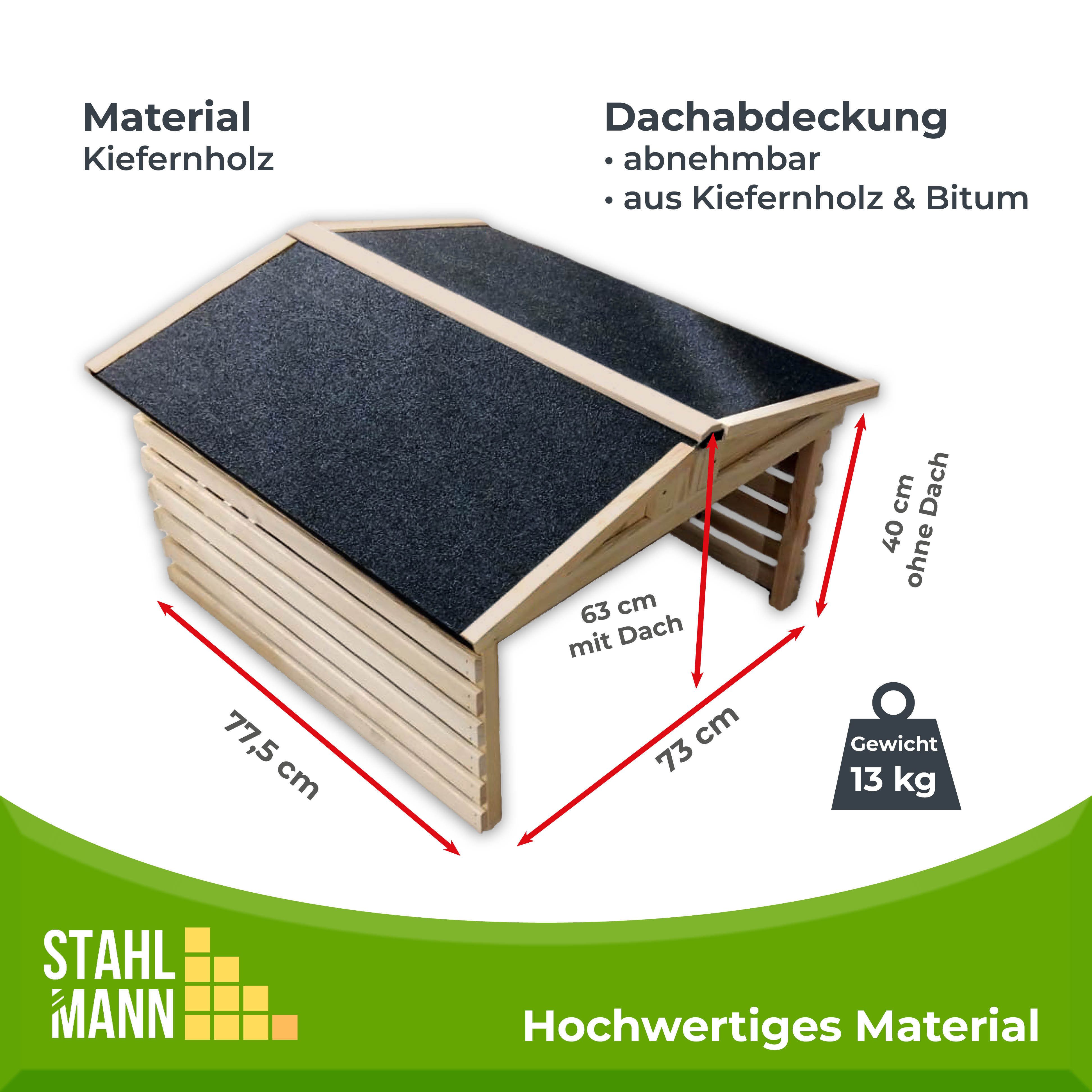 STAHLMANN COMMERCE GmbH Mähroboter-Garage STAHLMANN® Mähroboter günstig online kaufen