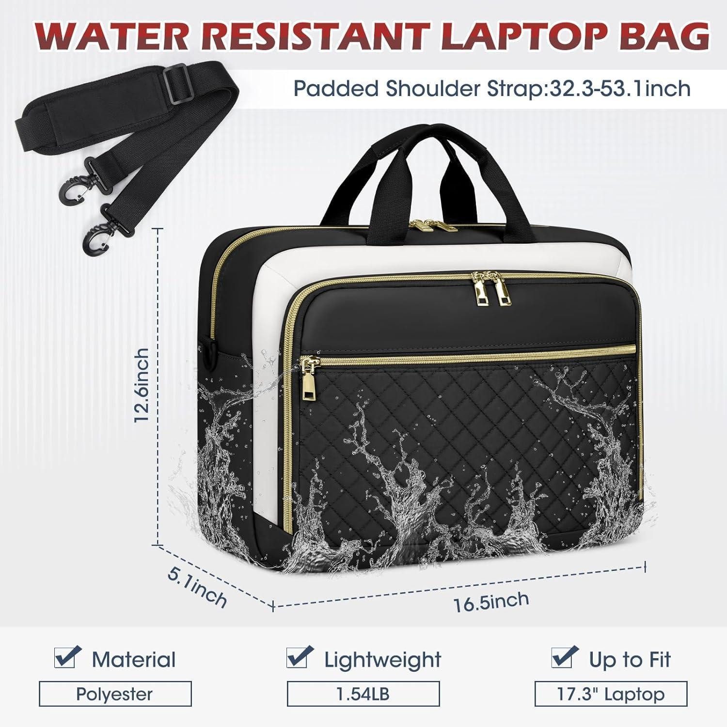 LuxusKollektion Laptoptasche Laptoptasche 17,3 Zoll Damen Business Notebook günstig online kaufen