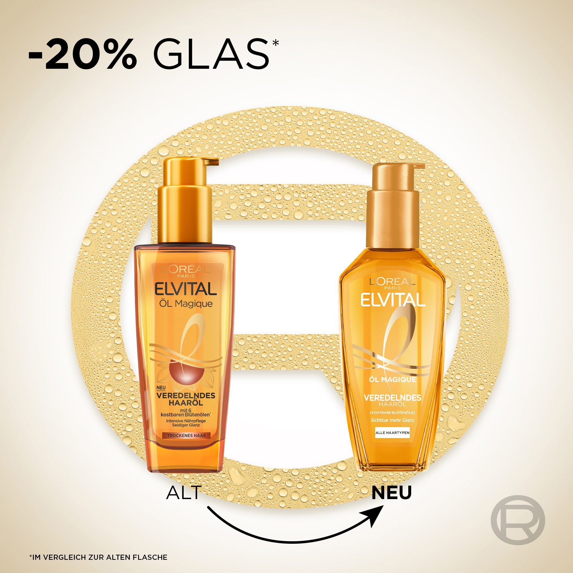 L'ORÉAL PARIS Haaröl L'Oréal Paris Elvital Öl Magique Alle Haartypen Haaröl