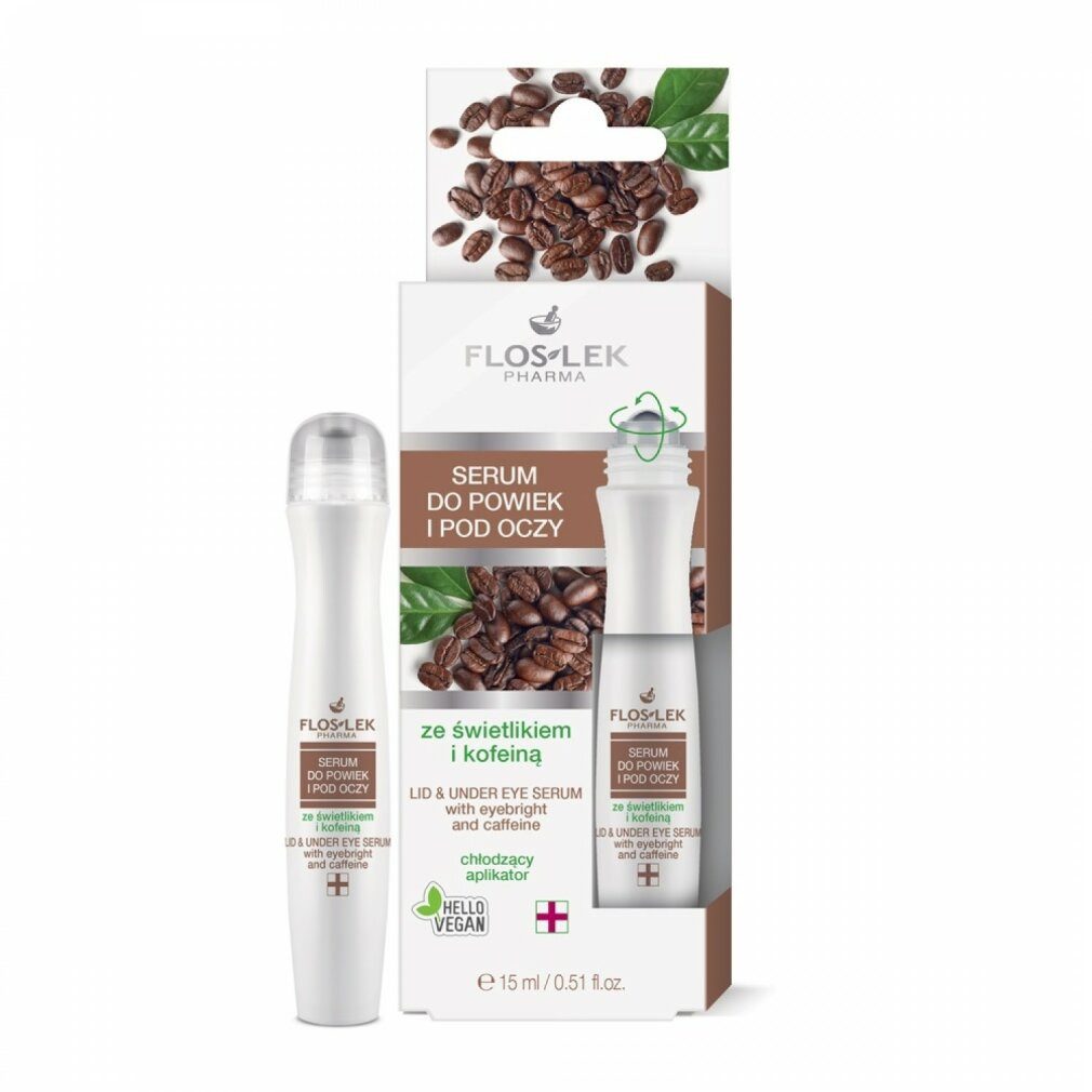 Floslek Augenserum FLOSLEK Augenlid- und Augenkonturenserum mit kühlendem Applikator