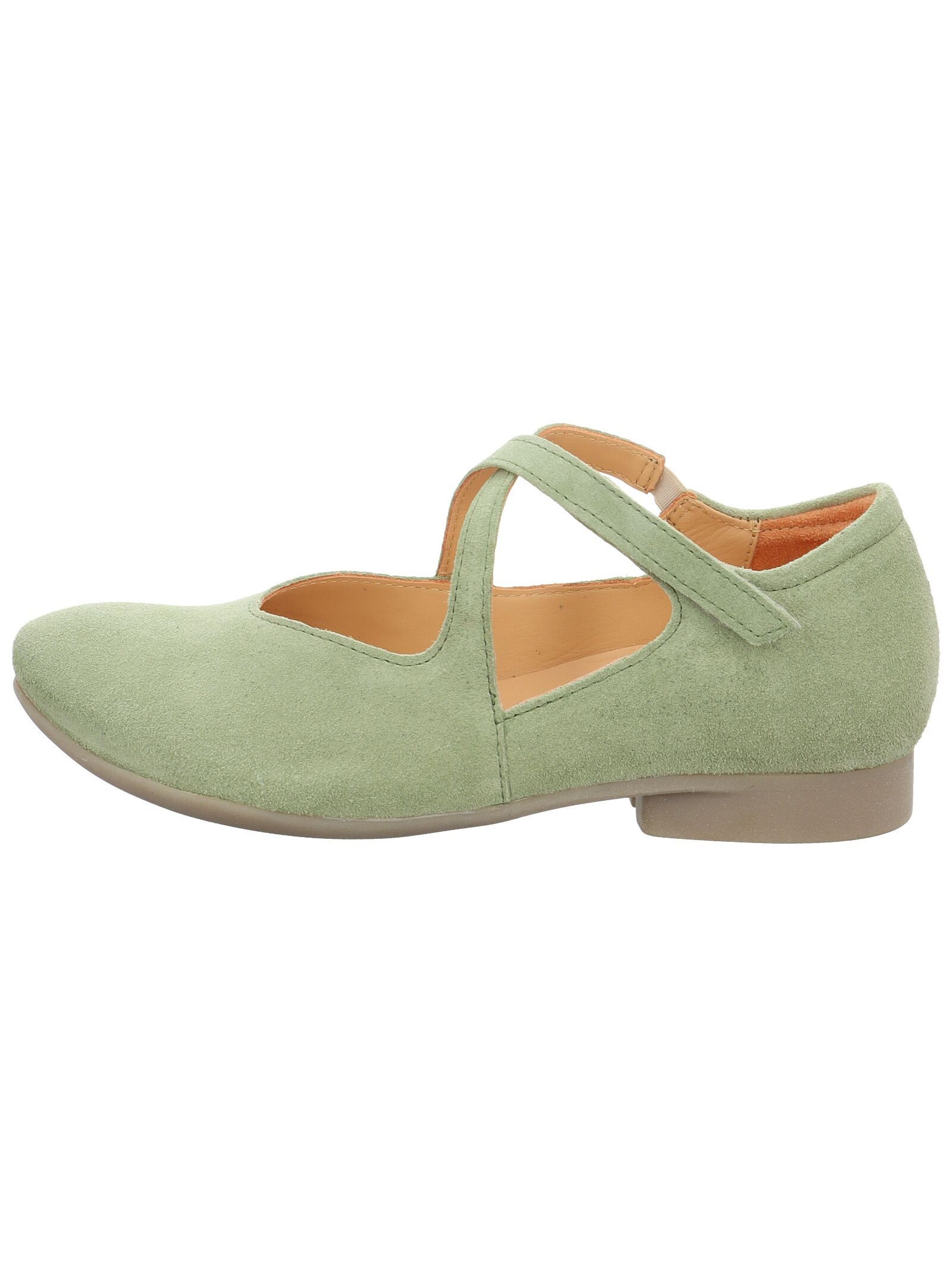 Think! Think! Ballerinas Leder Riemchenballerina
