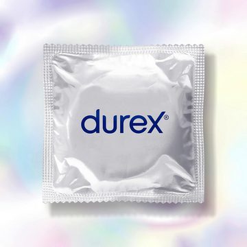 durex Kondome Hautnah Extra Feucht - Ultra dünn, mit anatomischer Easy-On-Form & mit Silikongleitgel befeuchtet, 8 St.
