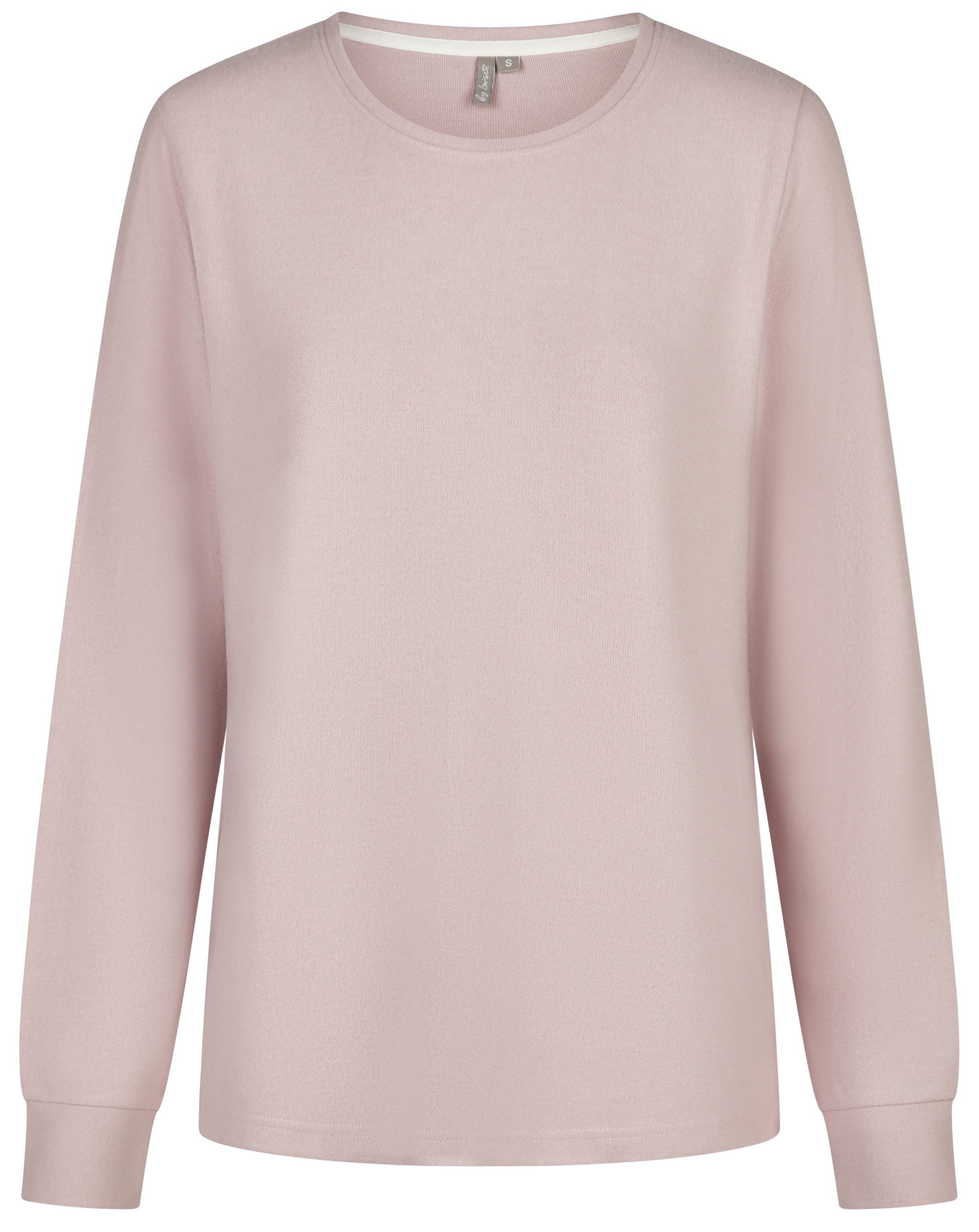 By Louise Pyjamaoberteil Winter Whispers (Packung, 1-tlg., 1-teilig) Damen Homewear Strick Relaxshirt lang Bündchen Shirt Loungewear