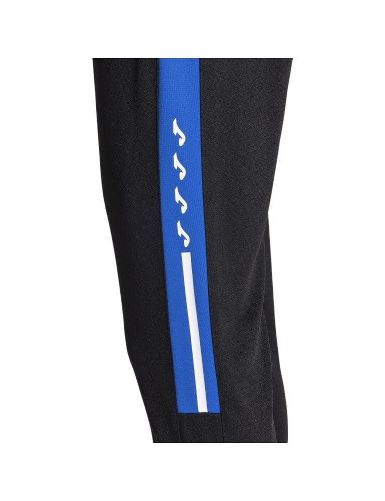 Joma Trainingshose Olimpiada (strapazierfähig, atmungsaktiv) lang schwarz/royalblau