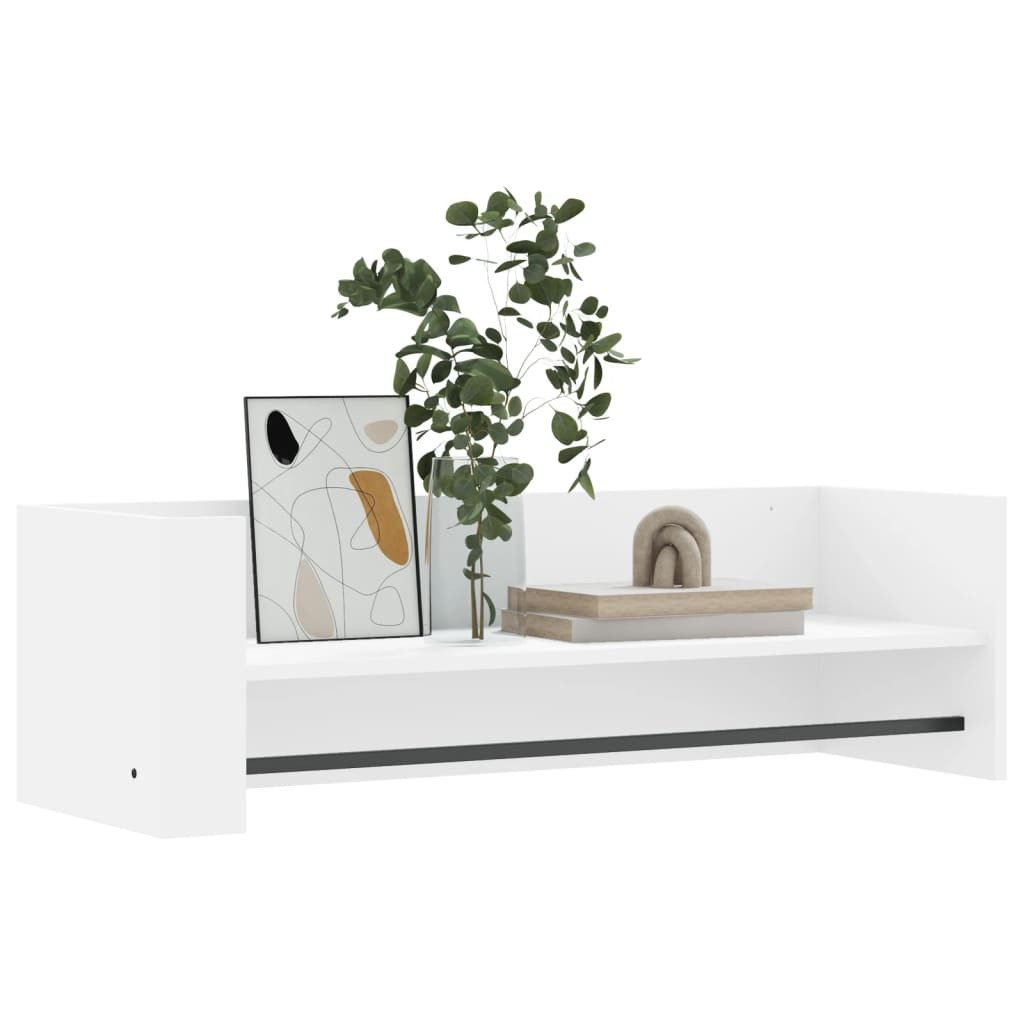 vidaXL Regal Wandregal Weiß 100x35x30,5 cm günstig online kaufen