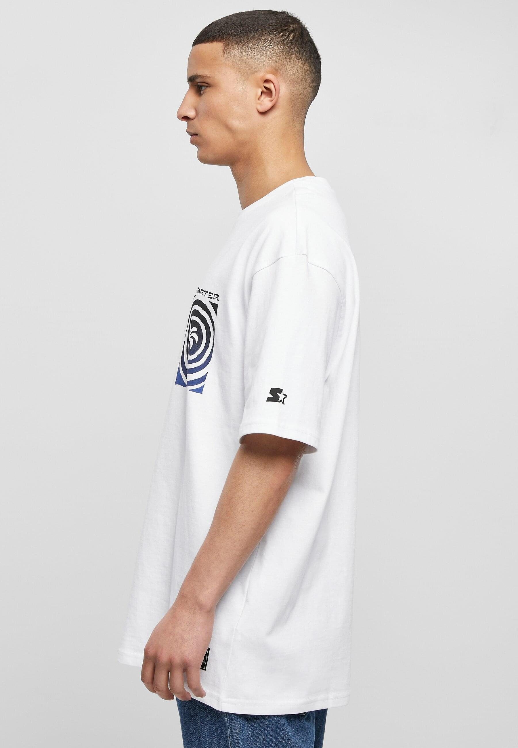 white Label Tee T-Shirt Starter (1-tlg) Starter Herren Black Palm