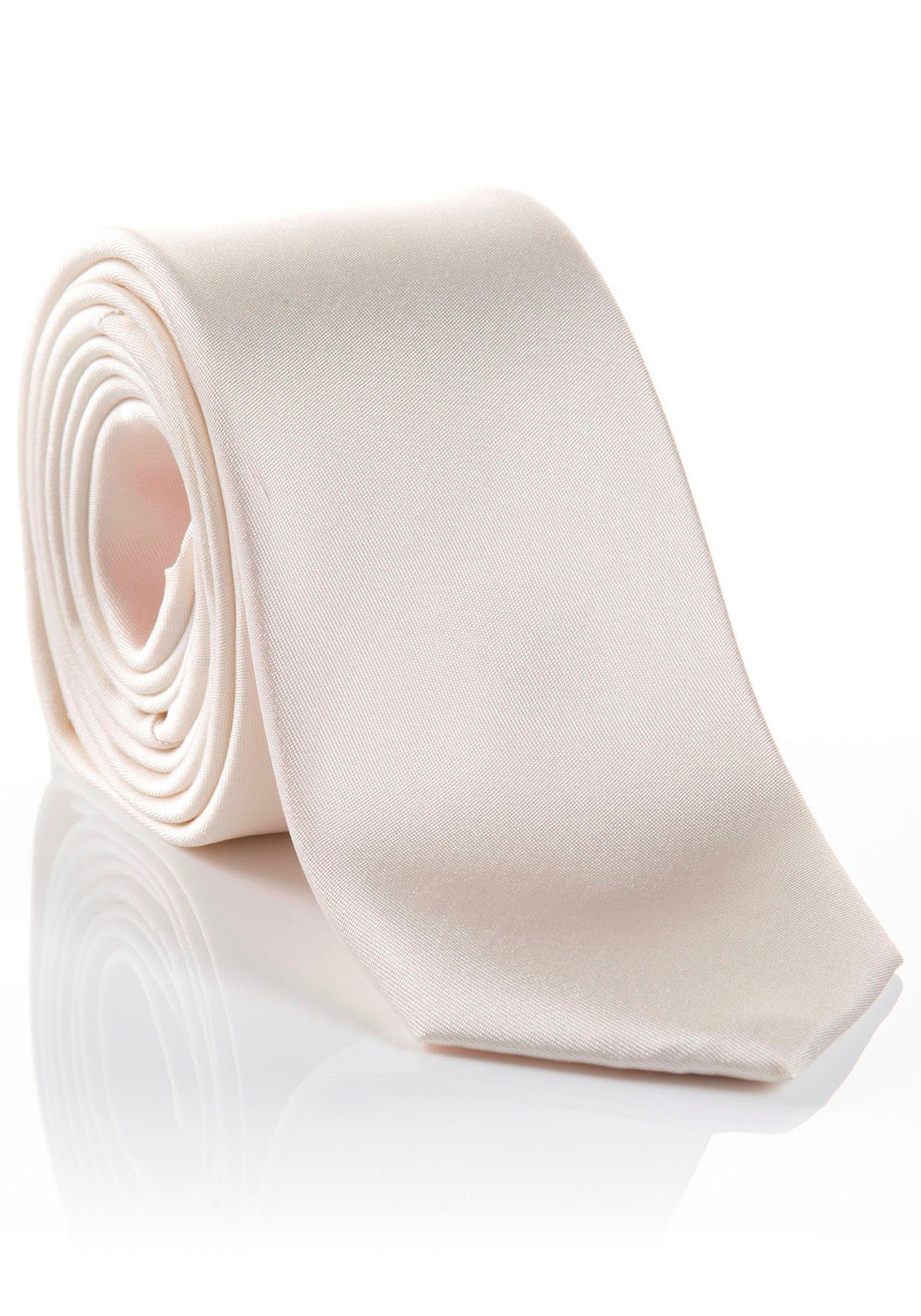 MONTI Krawatte LIVIO Hochwertig Tragekomfort verarbeitete Seidenkrawatte mit hohem