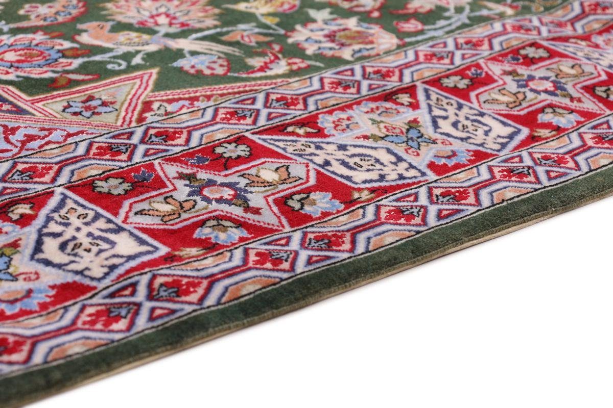 Seidenkette 106x164 Isfahan Orientteppich rechteckig, 6 mm Nain Höhe: Trading, Orientteppich, Handgeknüpfter