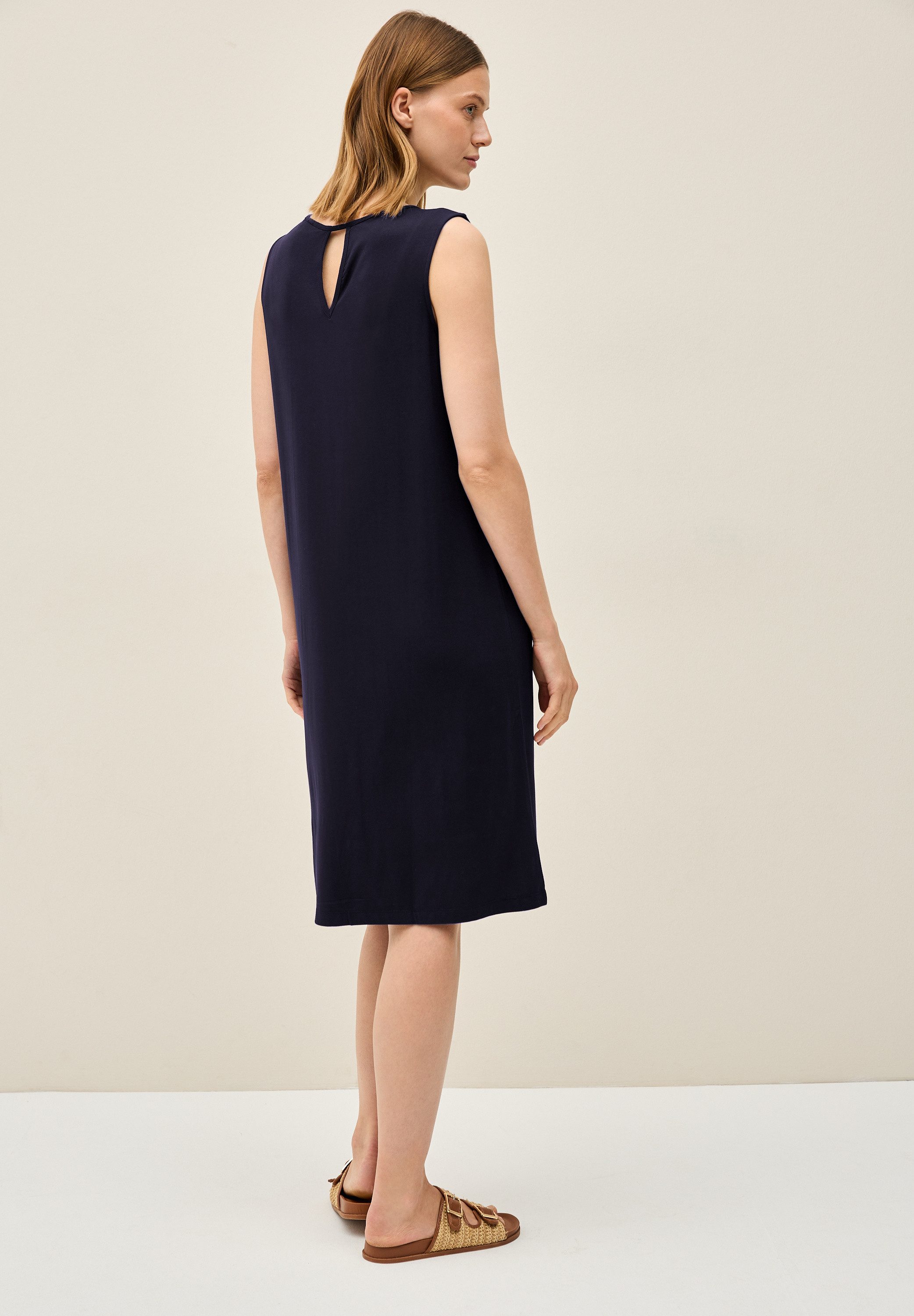 CECIL Jerseykleid Sommerkleid ärmellos und mit günstig online kaufen