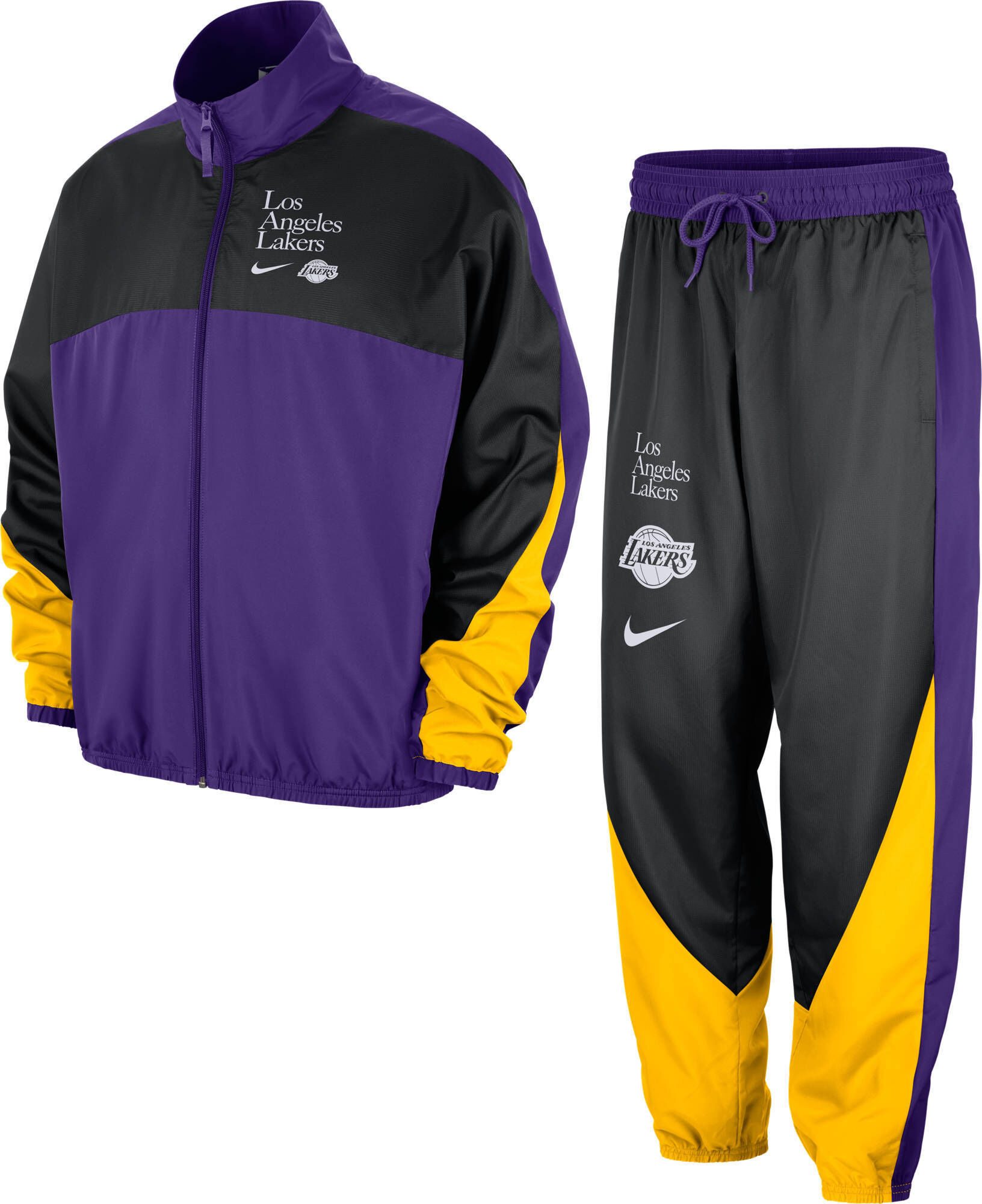 Nike Trainingsanzug Herren Basketballanzug NBA LOS ANGELES LAKERS (2-tlg)