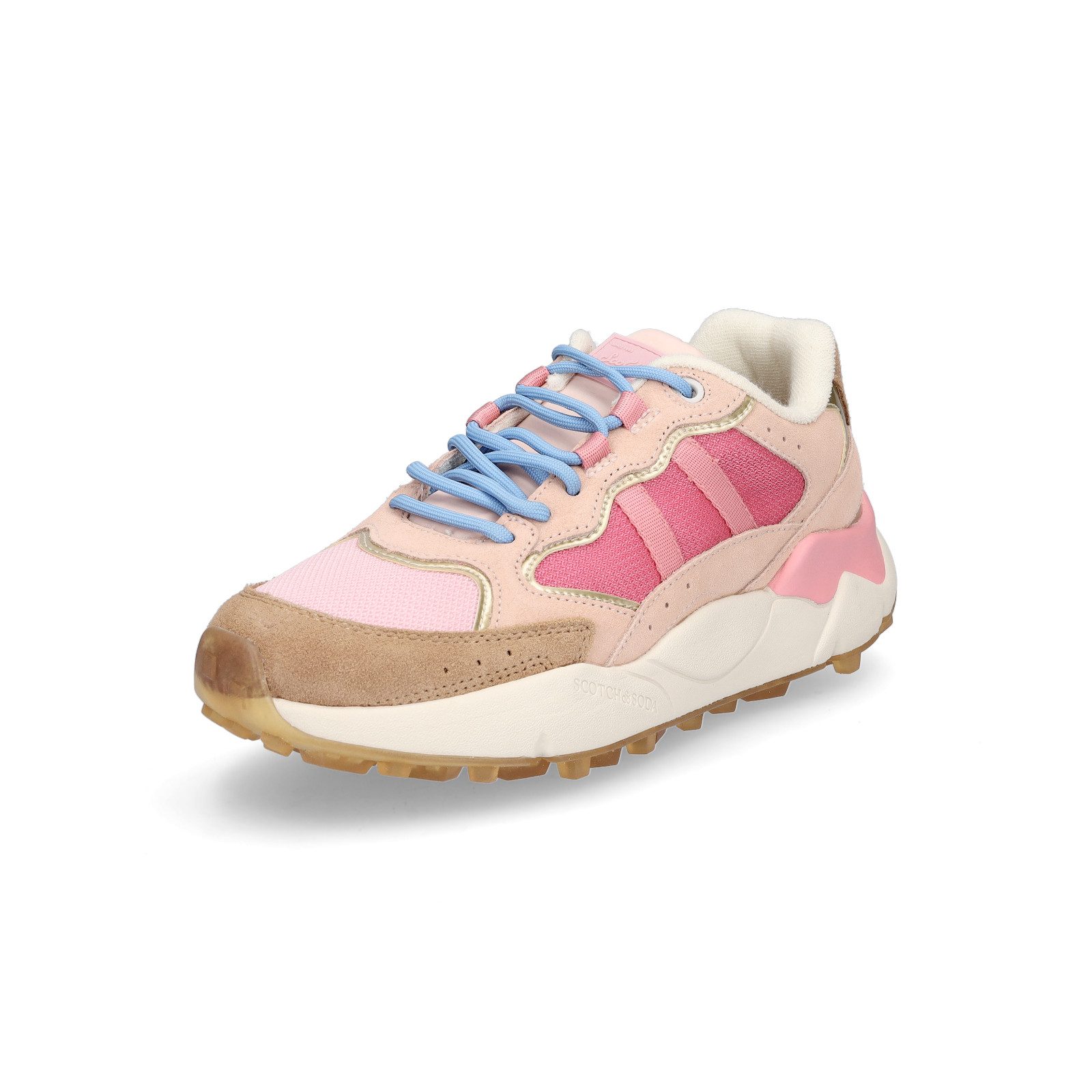 Scotch & Soda Damen Sneaker Mount W khaki pink Sneaker