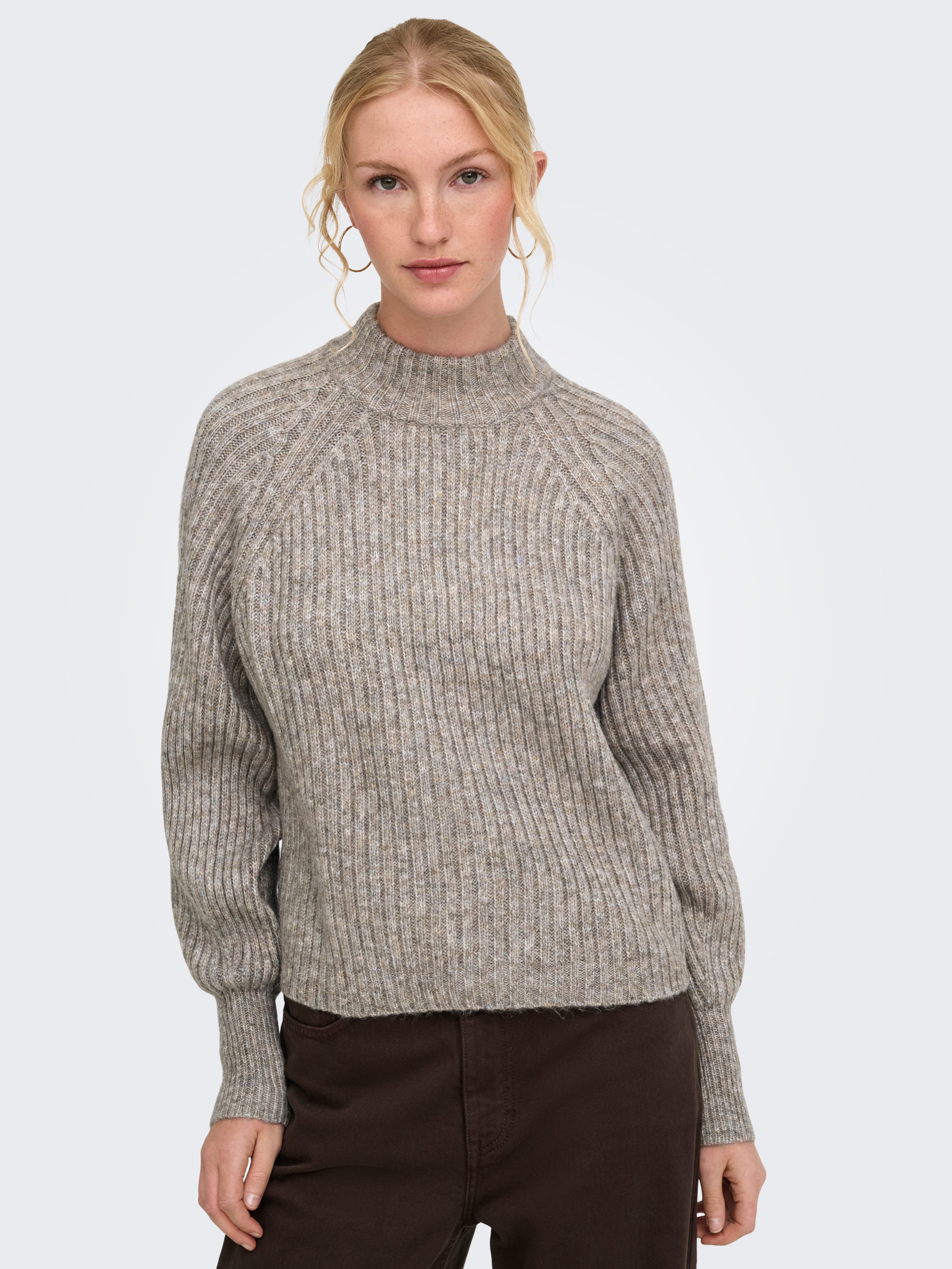 ONLY Strickpullover ONLKALIBU L/S PULLOVER KNT NOOS Kunstfaser, regular fit