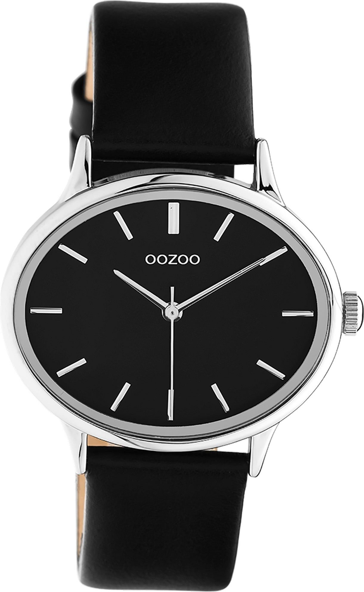 OOZOO Quarzuhr Oozoo Damen Armbanduhr schwarz günstig online kaufen