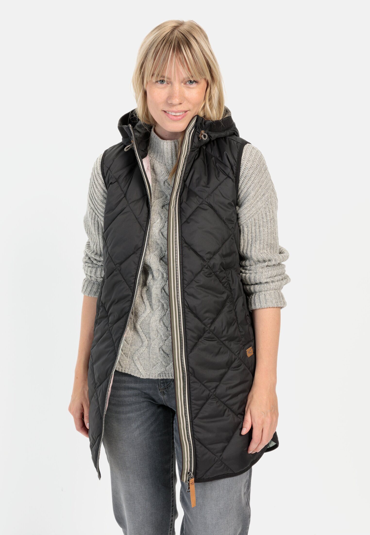 Steppweste aus recyceltem Polyester
