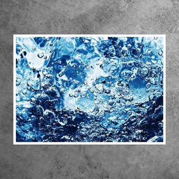 wandmotiv24 Poster Unterwasser, Wasser, blau, Natur (1 St), Wandbild, Wanddeko, Poster in versch. Größen