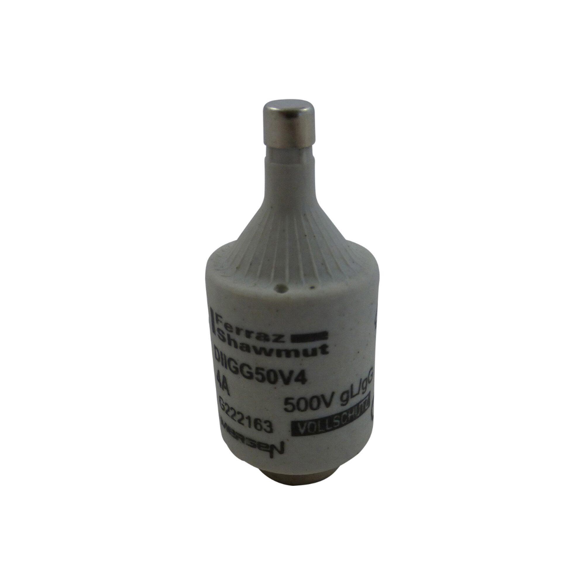 MERSEN Sicherungshalter Mersen D-Sicherungseinsatz gG DII, 4A/AC500 DIIGG50V4