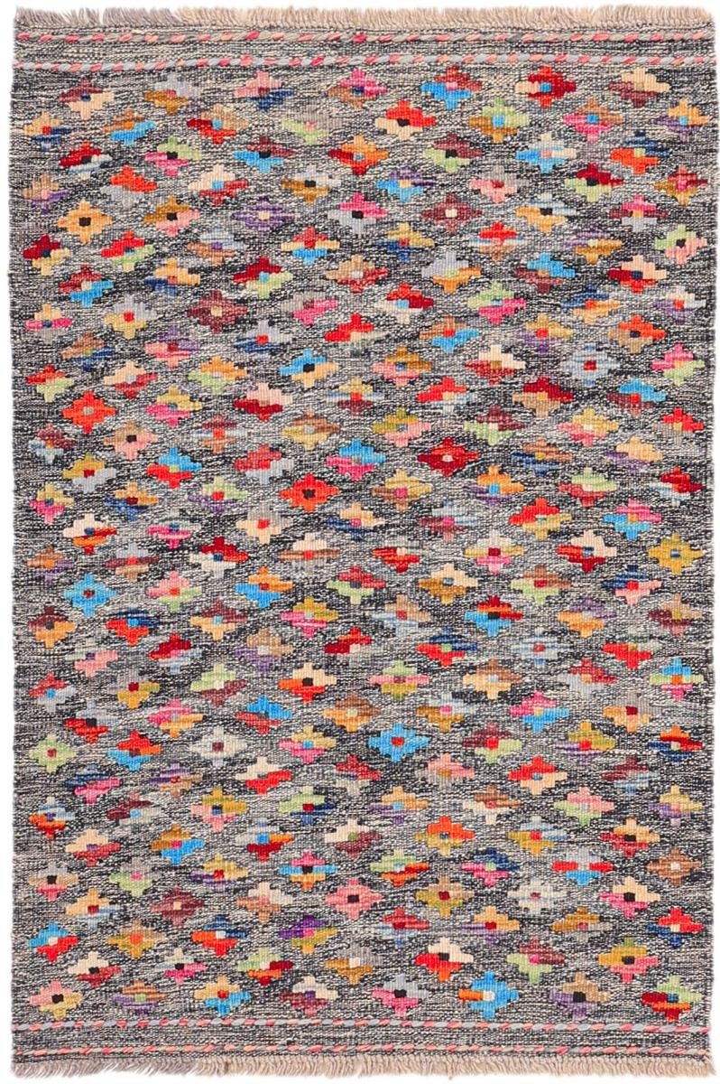 Orientteppich, rechteckig, 81x119 mm 3 Handgewebter Nain Trading, Moderner Höhe: Afghan Orientteppich Kelim Heritage