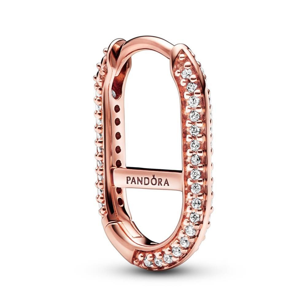 Pandora Paar Creolen ME Ohrring von PANDORA aus einer Metalllegierung, rosévergoldet. € 47,25