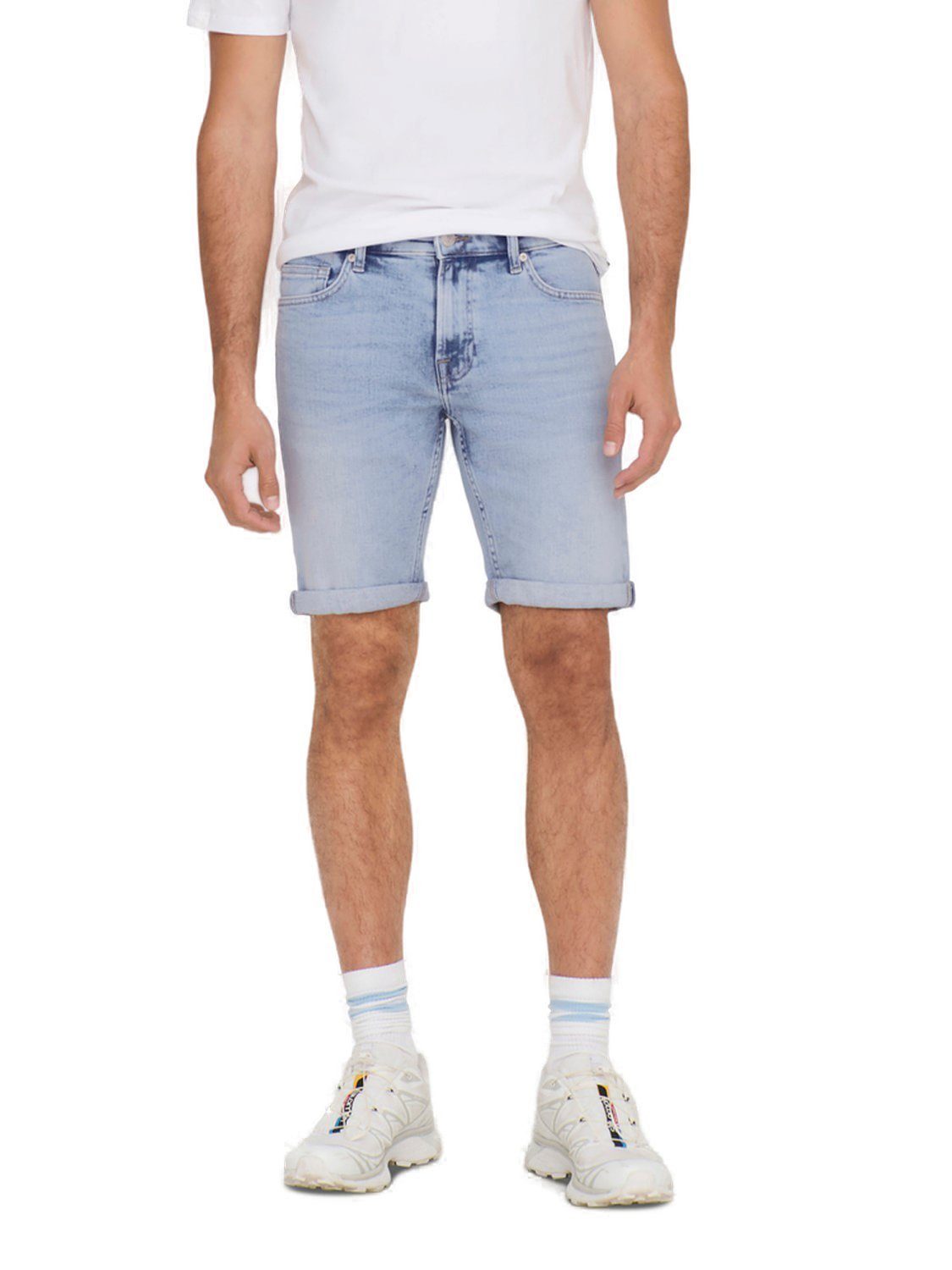 ONLY & SONS Jeansshorts ONSPLY 5189 mit Stretch