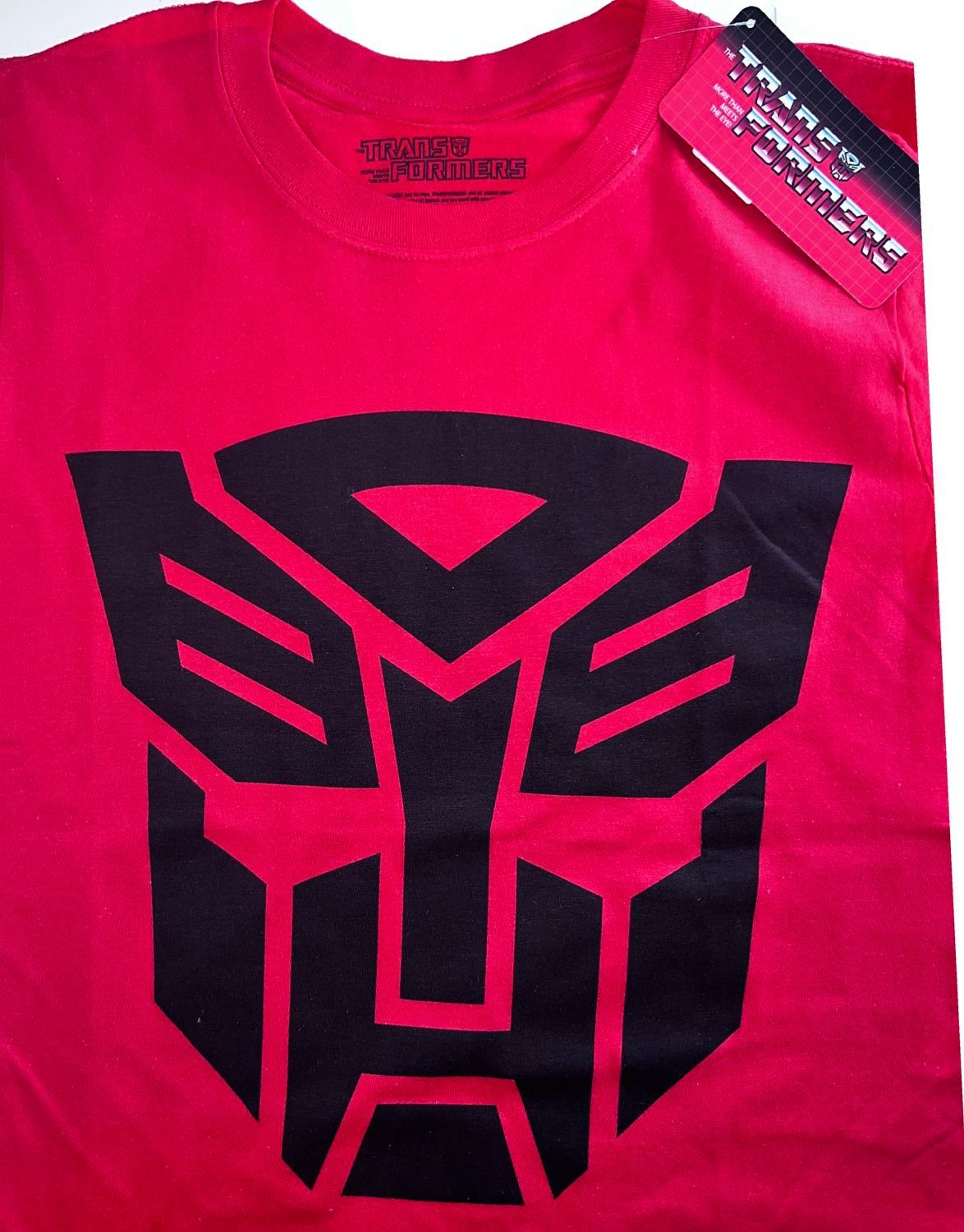 Transformers Print-Shirt Transformers L XL T-Shirt XXL Autobot S Rot Logo M