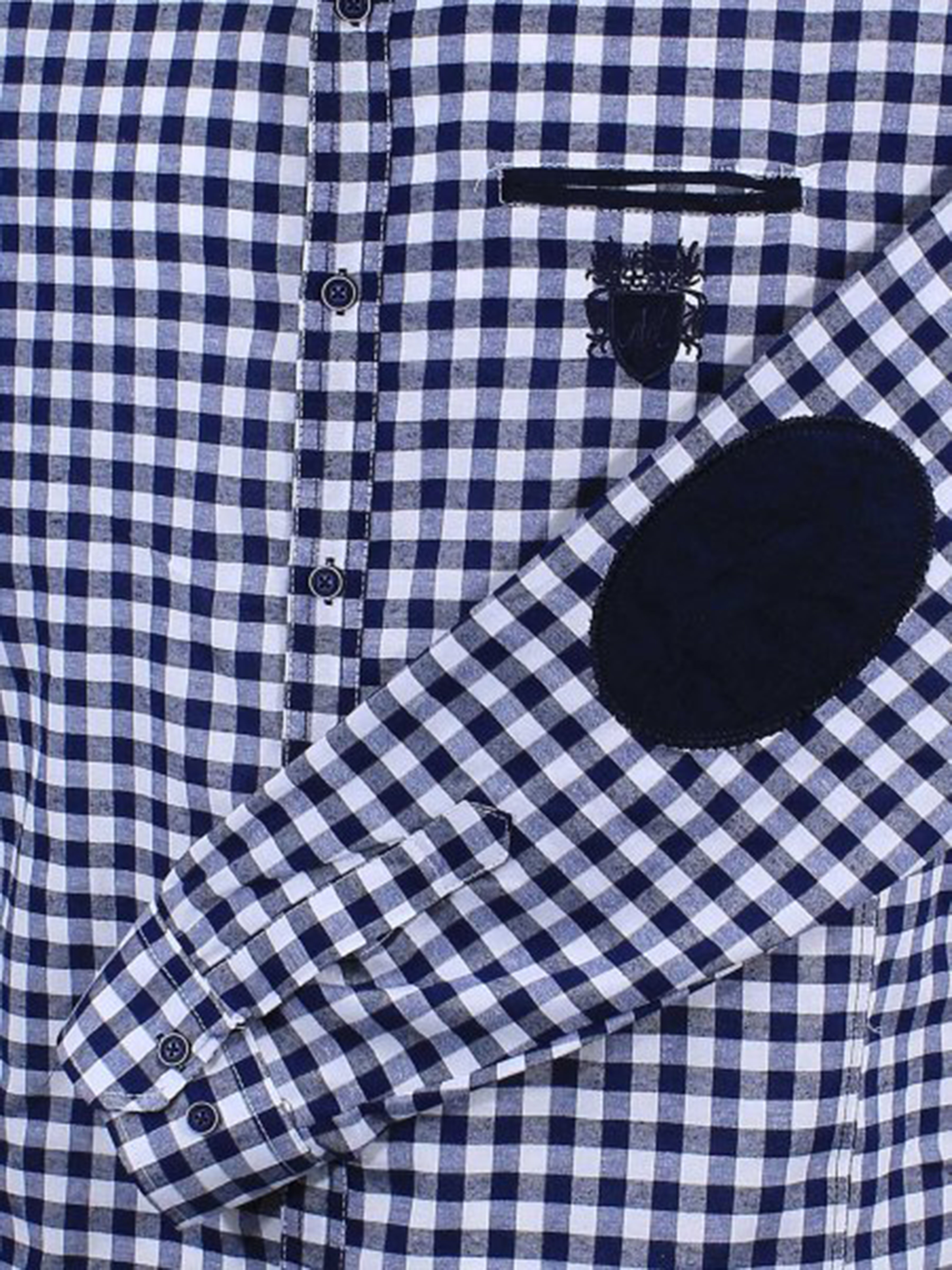 Megaman Jeans Langarmhemd Herren Button Down Outdoor Freizeithemden Casual günstig online kaufen