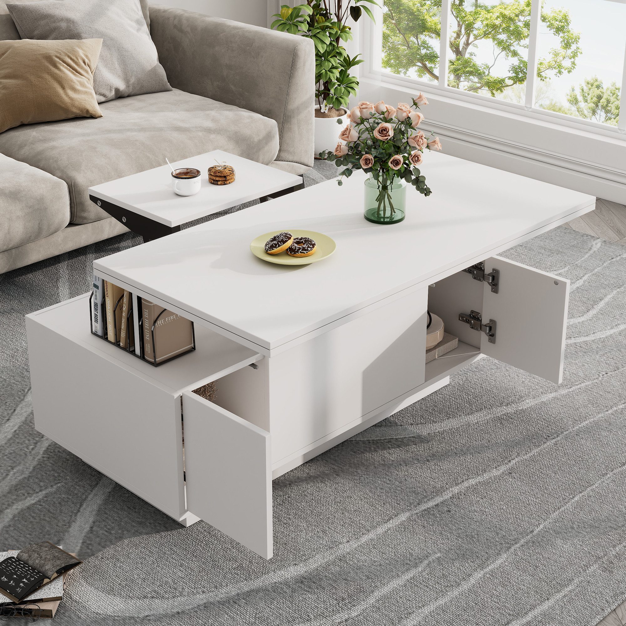 KLAM HOME Couchtisch Moderner Couchtisch mit günstig online kaufen