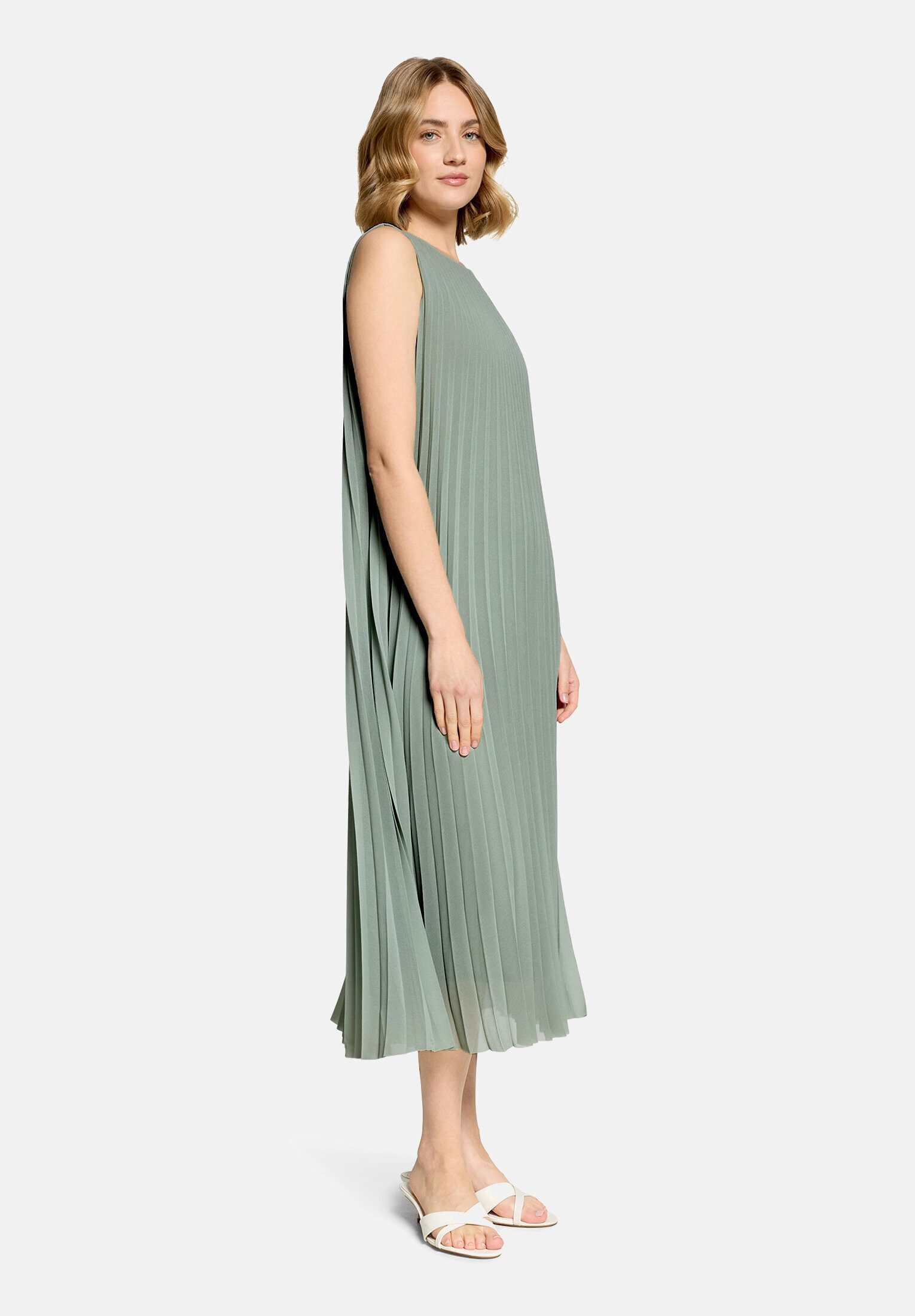 Betty&Co Maxikleid Damen mit Plissee