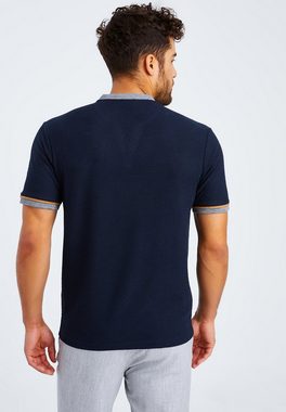 Leif Nelson T-Shirt Herren T-Shirt V-Ausschnitt LN-55775 normal