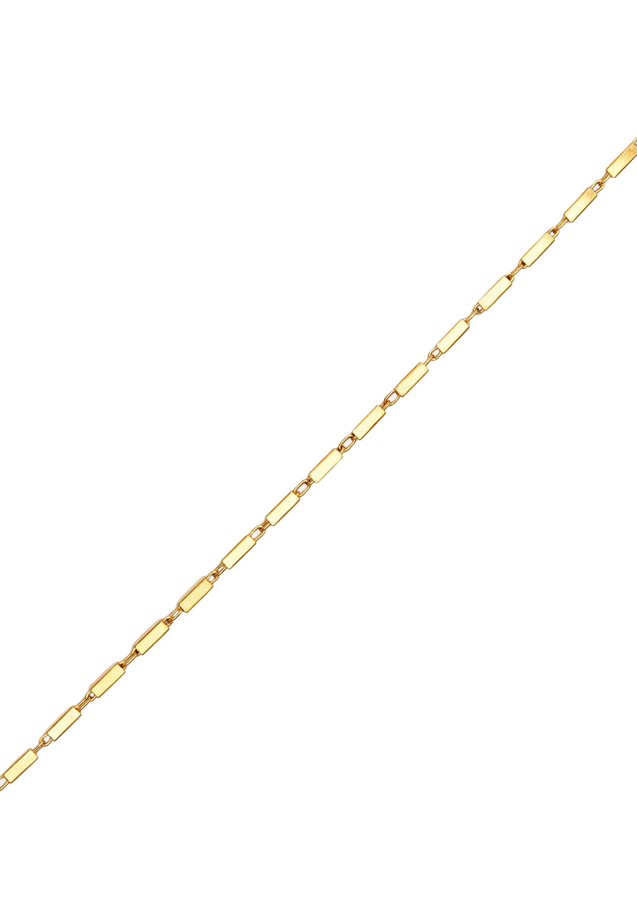Stilnest Gliederarmband Brick Gliederkette 925 Sterling Silber