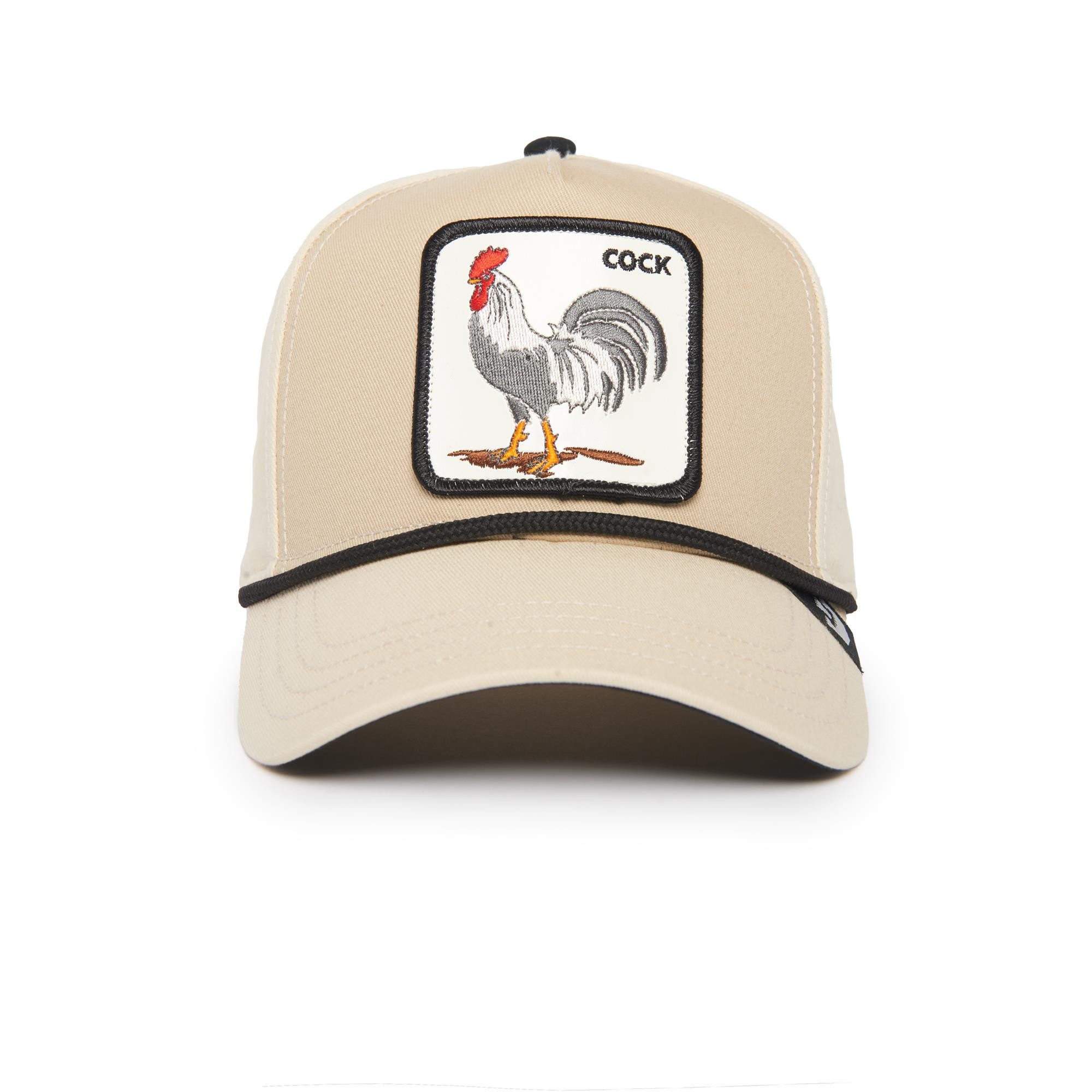 Trucker Cap Goorin Bros. Rooster 100 - Allover Canvas Cap Twill Creme