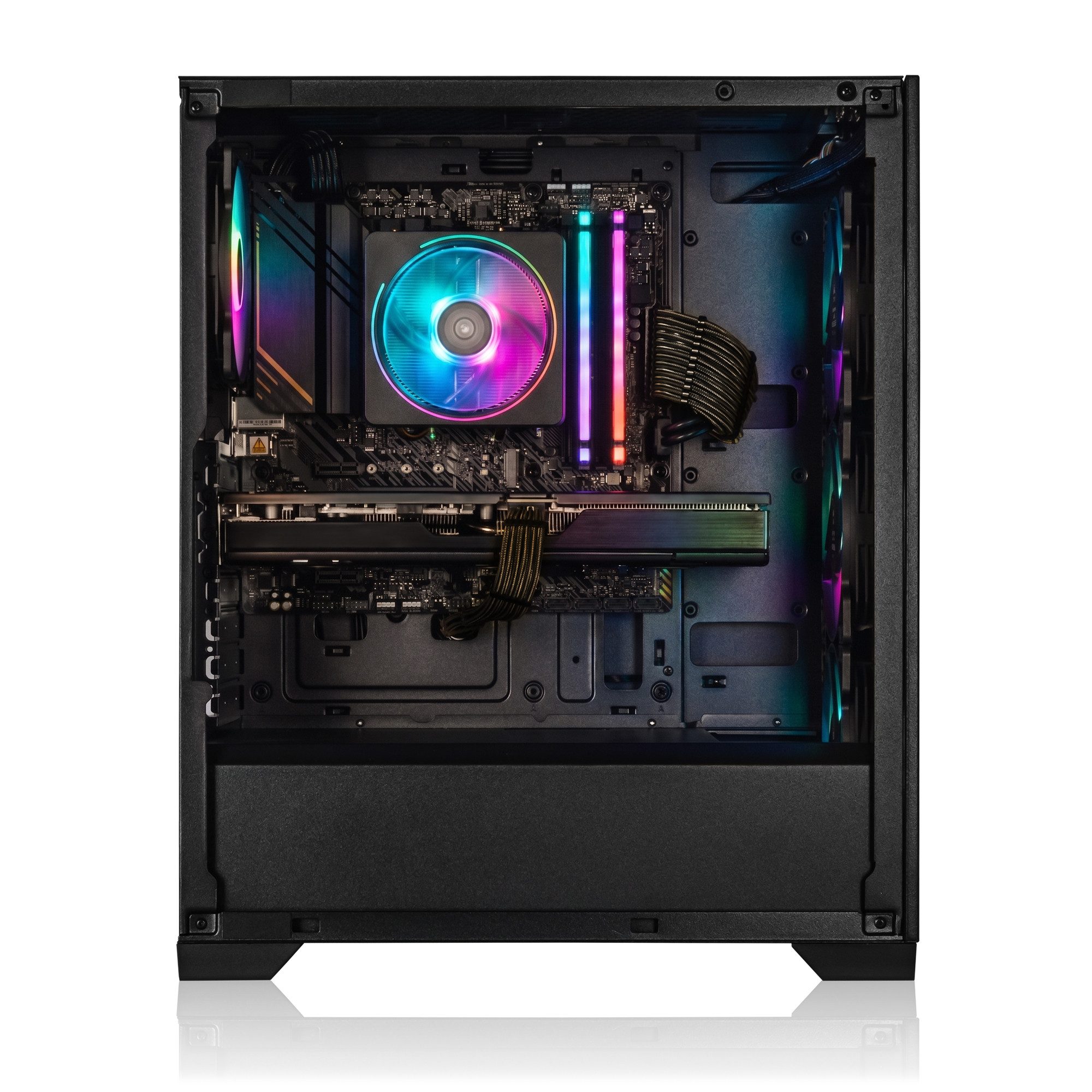AurumPC R7 7800X3D+RX9070XT+32GB DDR5 RAM Gaming-PC (AMD Ryzen 7 7800X3D, Radeon RX 9070 XT, 32 GB RAM, 1000 GB SSD, Luftkühlung, OHNE Betriebssystem) – Bild 2 von 5