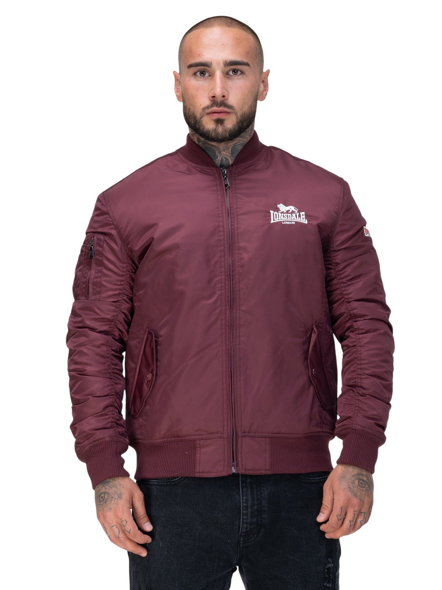 Lonsdale Bomberjacke Jacke Lonsdale Bomberjacke Tern Hill – Bild 2 von 4