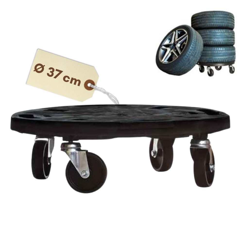 Transportroller Transportroller Rund Rollbrett Werkstatt Transportrollen Pflanzen 40cm