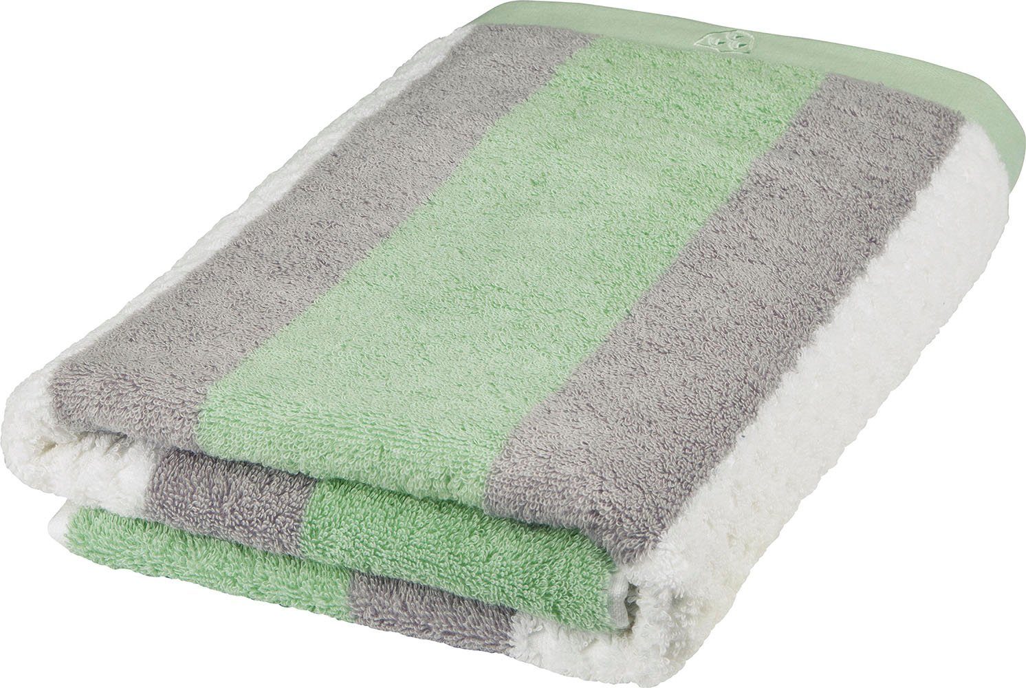 ROSS Duschtuch Harmony, Frottier (1-St), 100 % Baumwolle, Hoch Tief Struktu günstig online kaufen